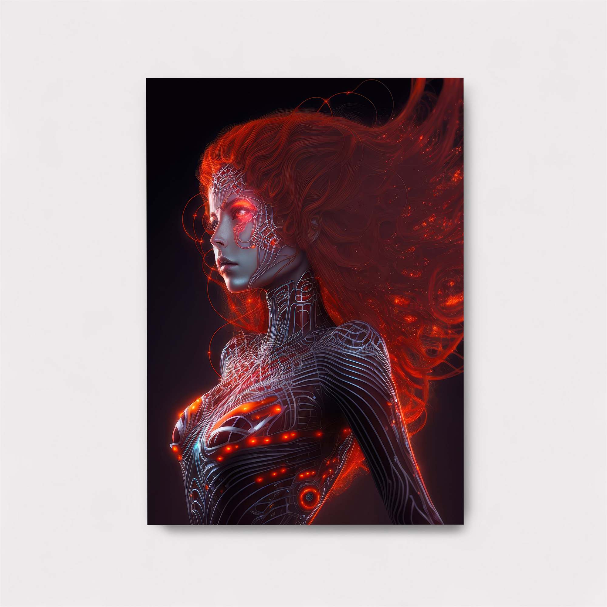 Cyber Enigma Safe Wall Magnetic / M