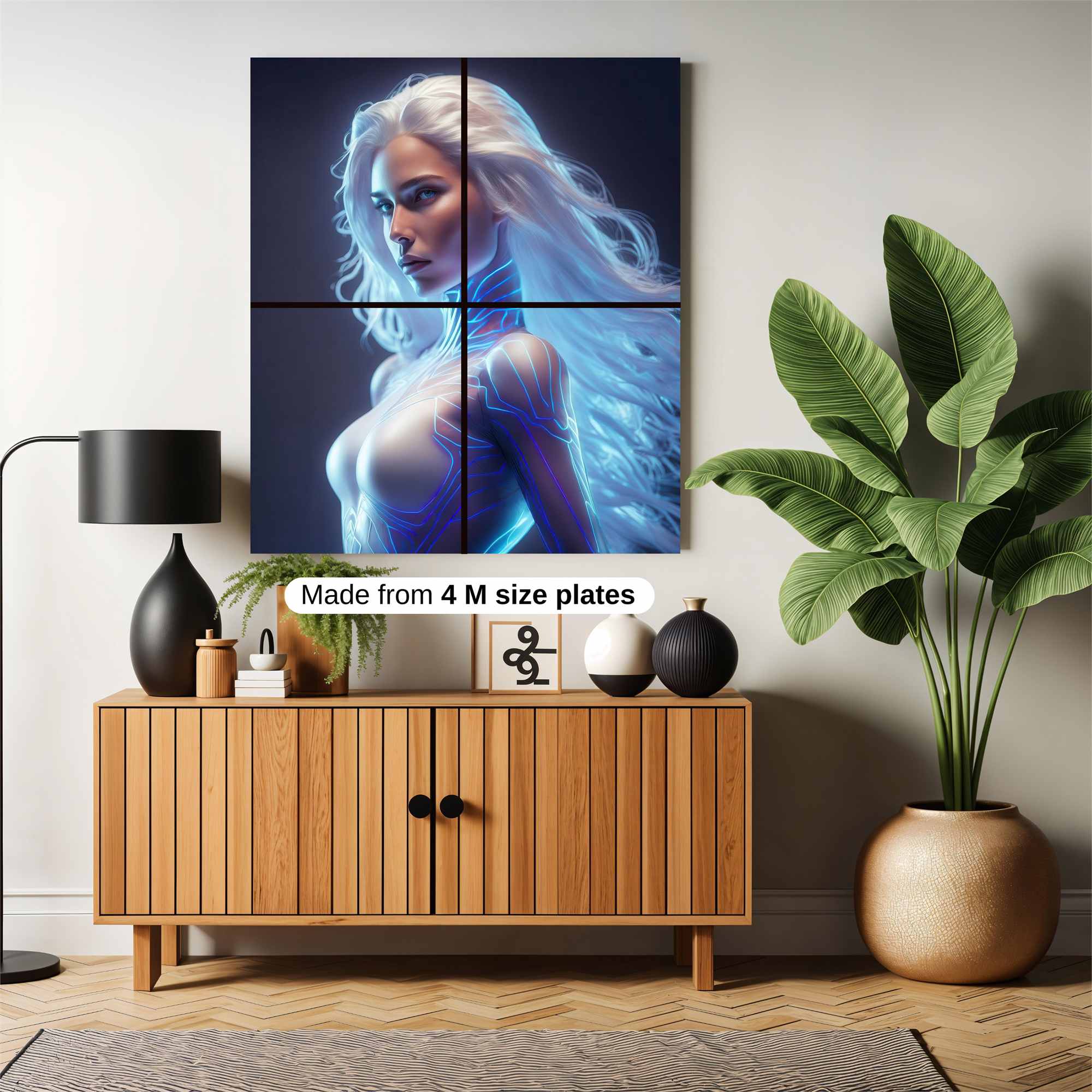 Cyber Enigma Safe Wall Magnetic / M