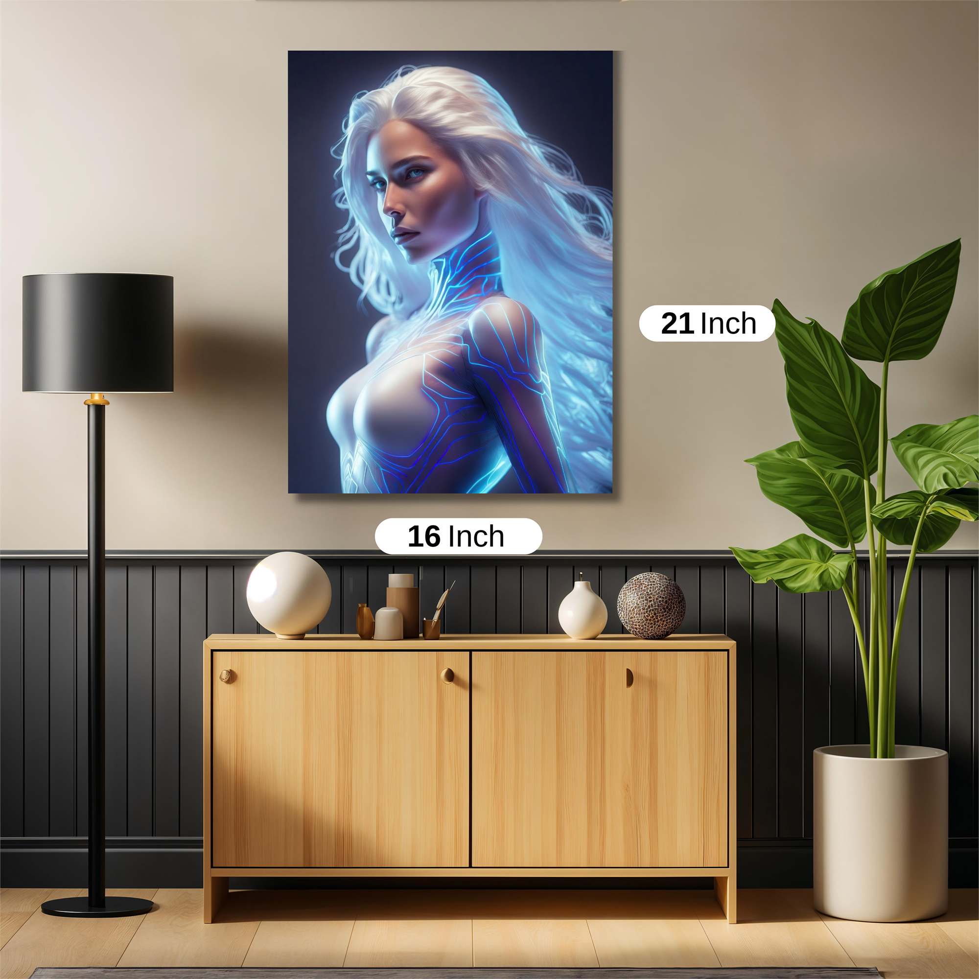 Cyber Enigma Safe Wall Magnetic / M