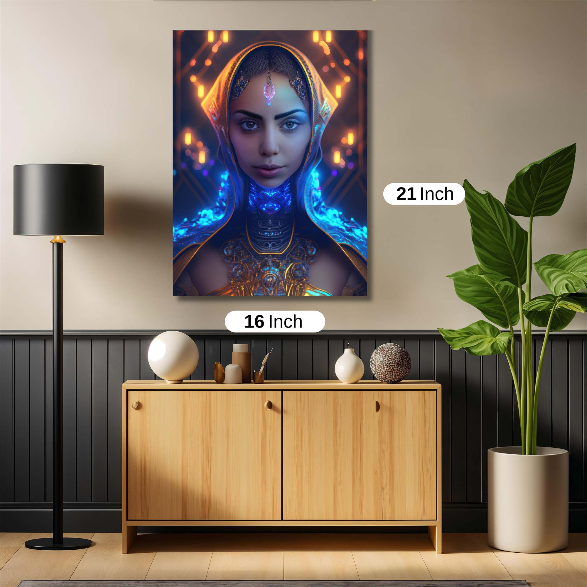 Mystic Glow Safe Wall Magnetic / M