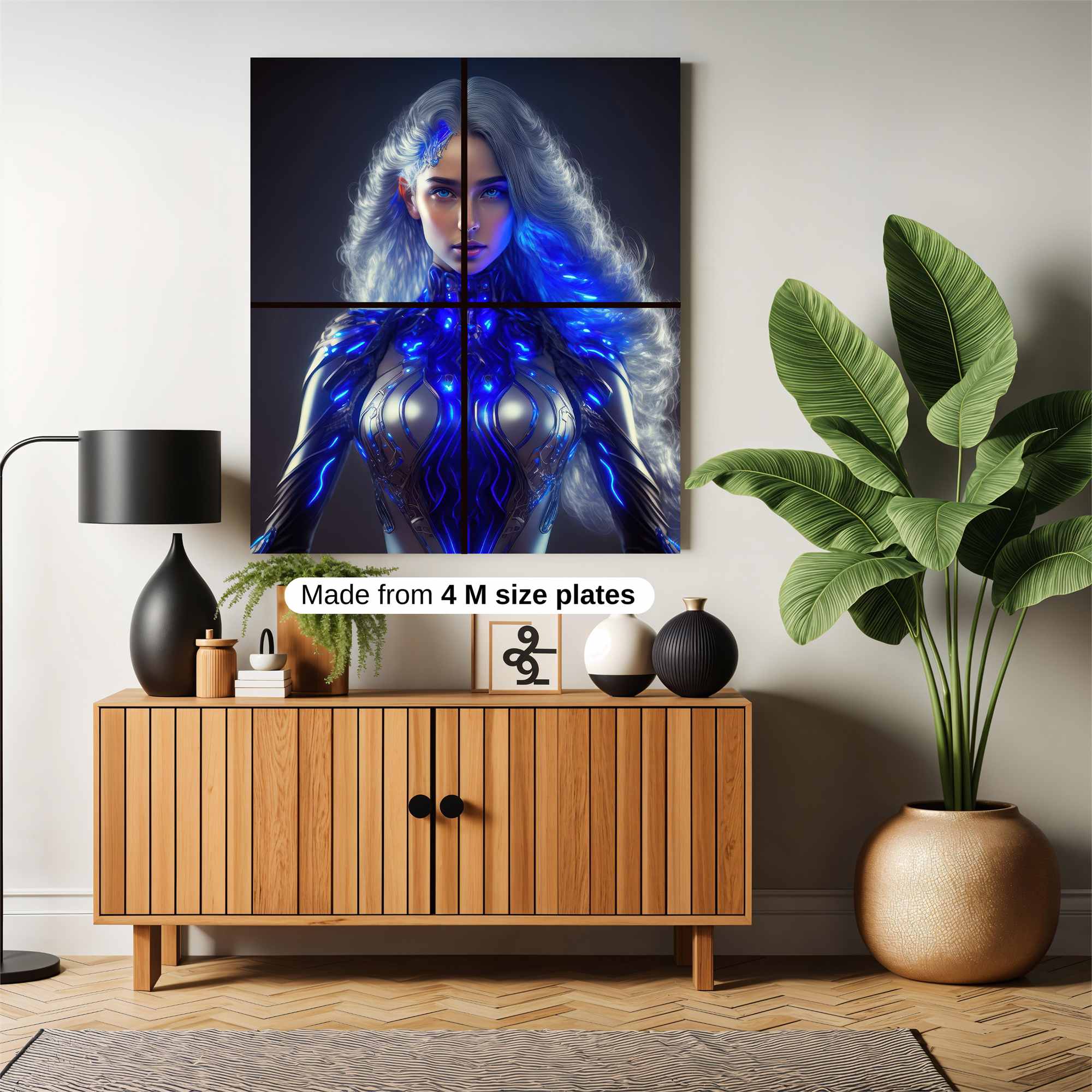 Cyber Enchantress Safe Wall Magnetic / M