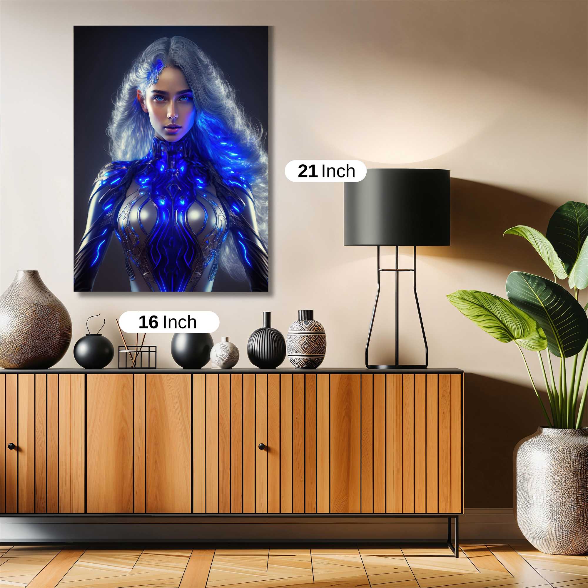 Cyber Enchantress Safe Wall Magnetic / M