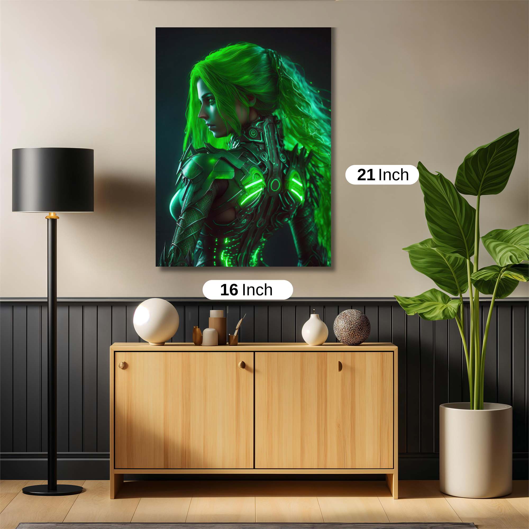 Cyber Enigma Safe Wall Magnetic / M