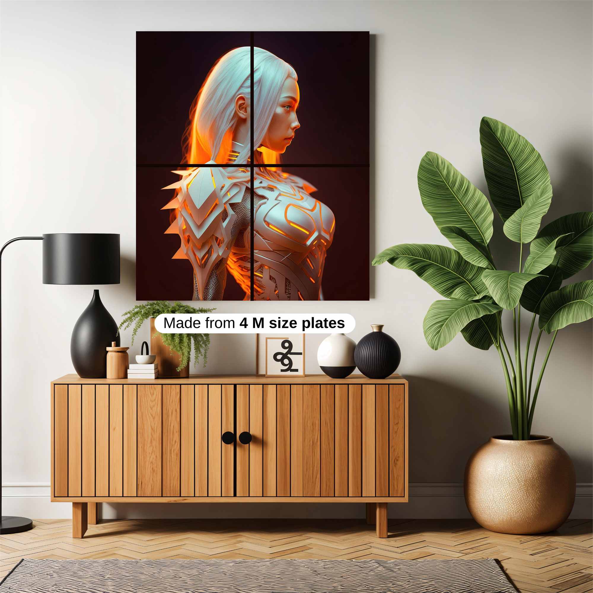 Cyber Enigma Safe Wall Magnetic / M