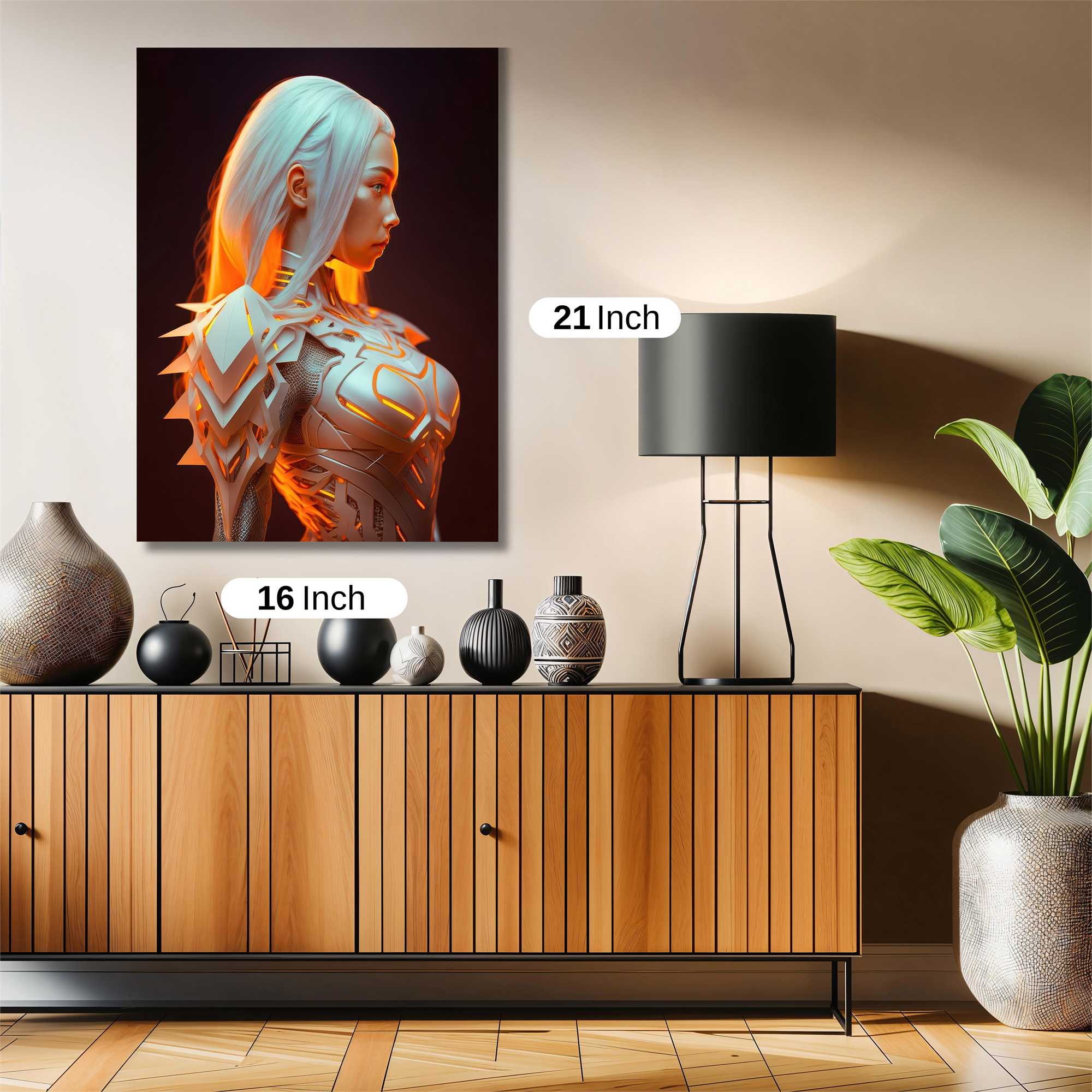 Cyber Enigma Safe Wall Magnetic / M