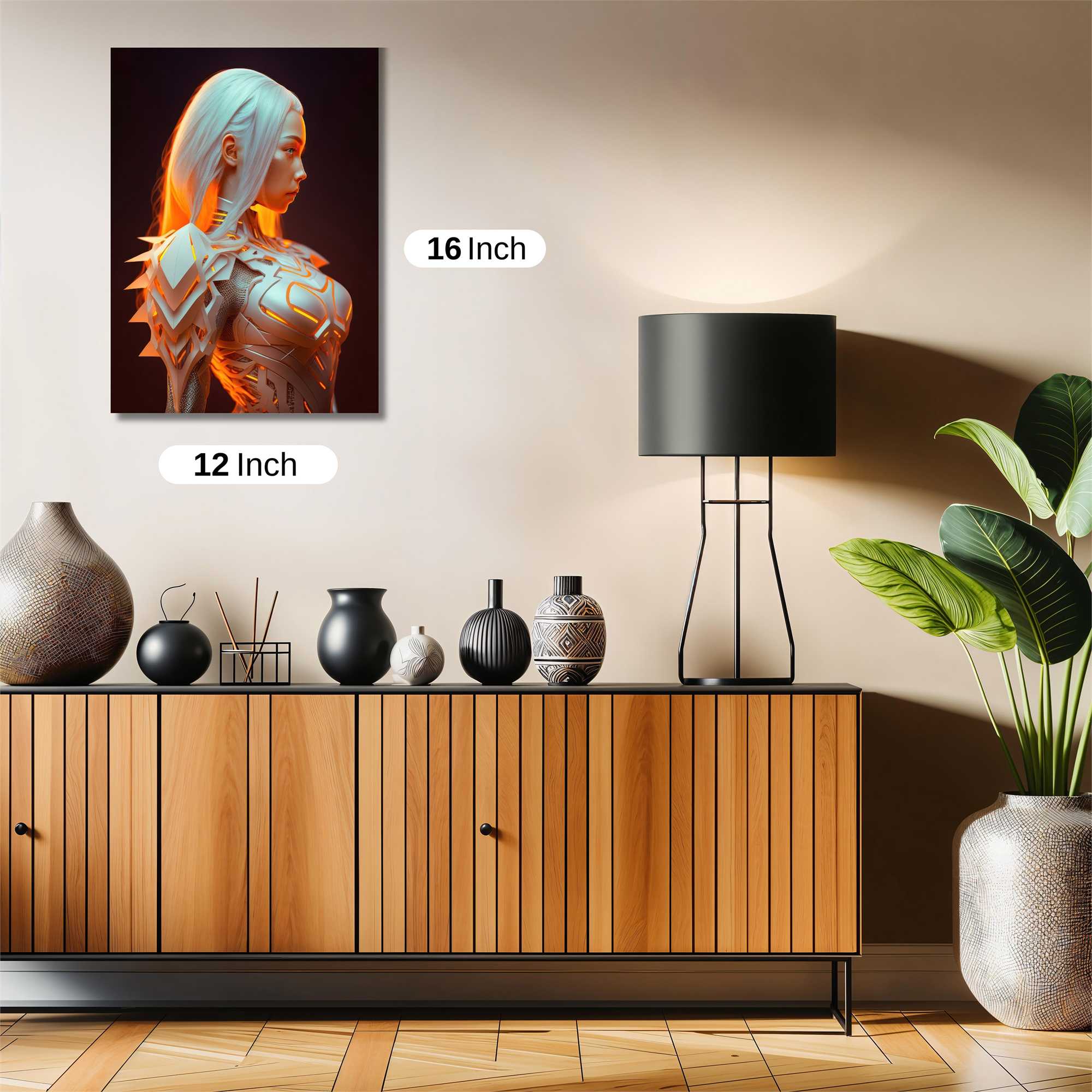 Cyber Enigma Safe Wall Magnetic / M