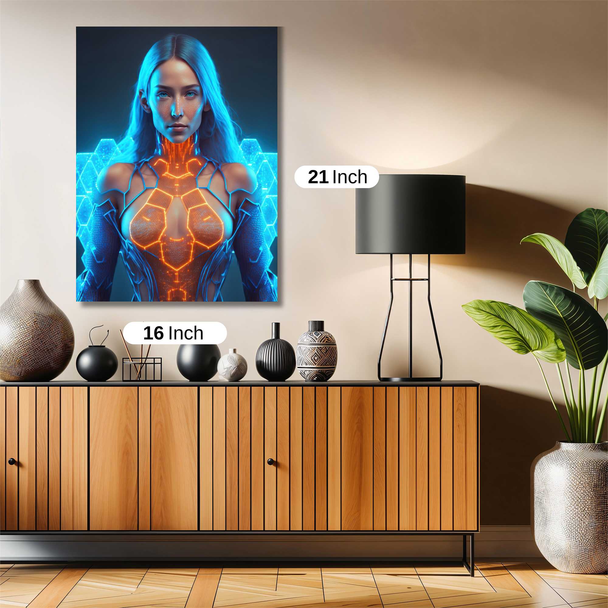 Cyber Enigma Safe Wall Magnetic / M