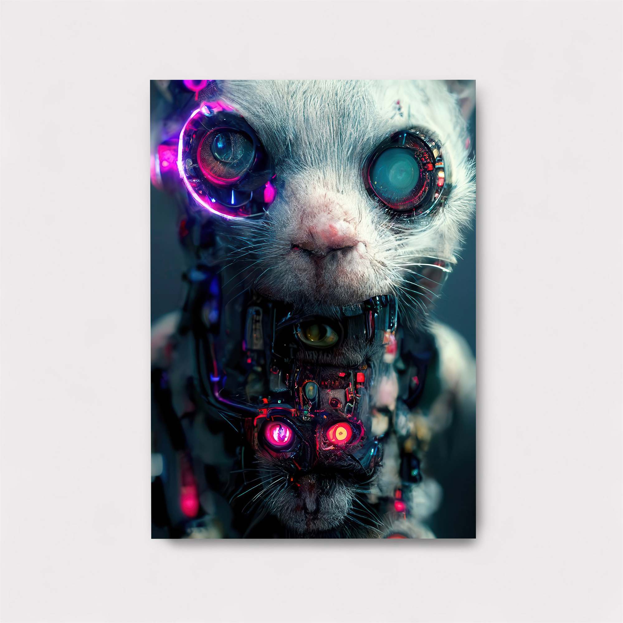 Cyber Cat Safe Wall Magnetic / M