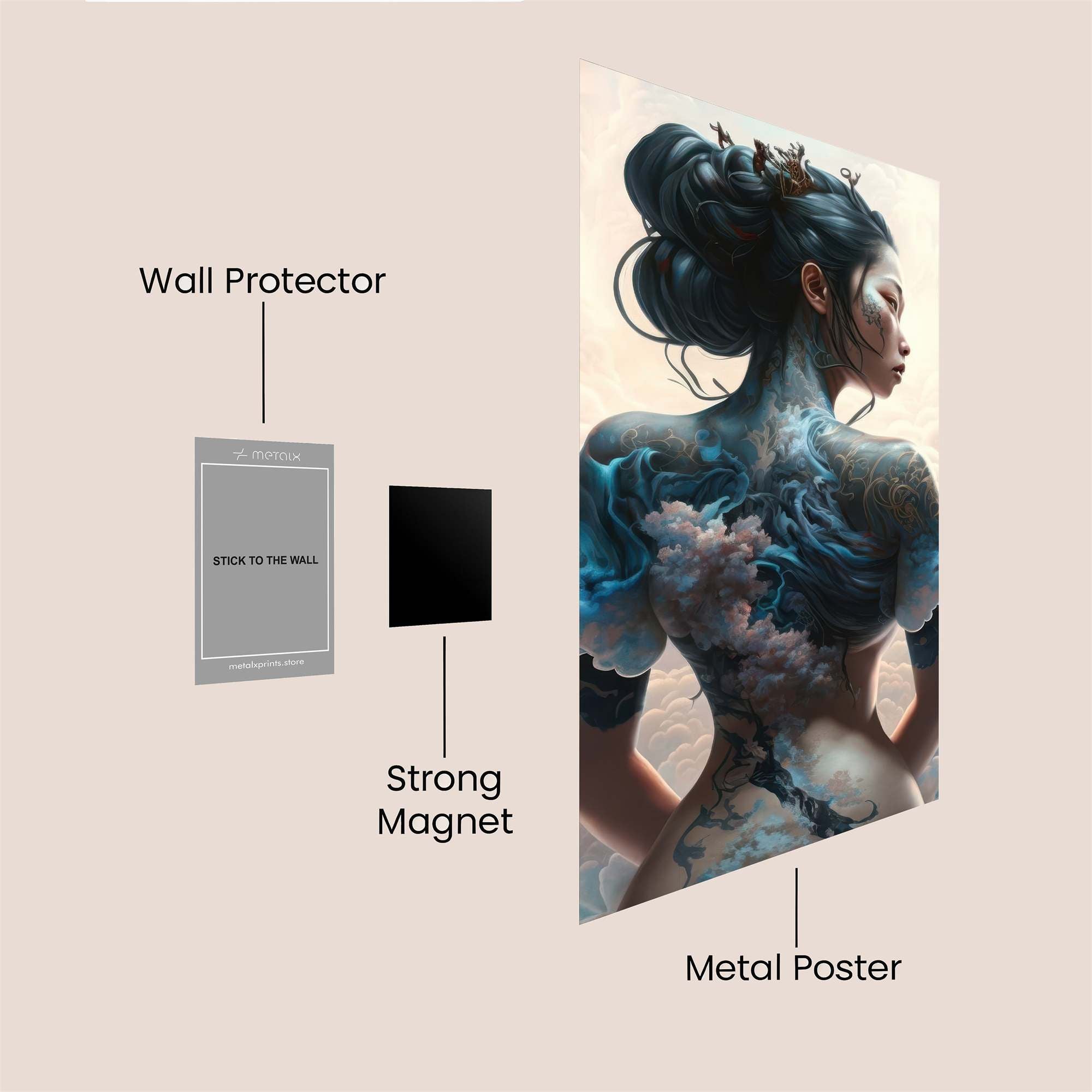 Celestial Serenity Safe Wall Magnetic / M