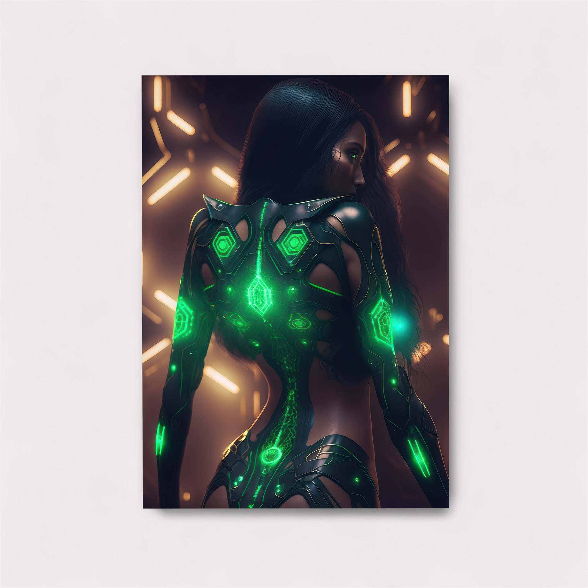 Cyber Enigma Safe Wall Magnetic / M