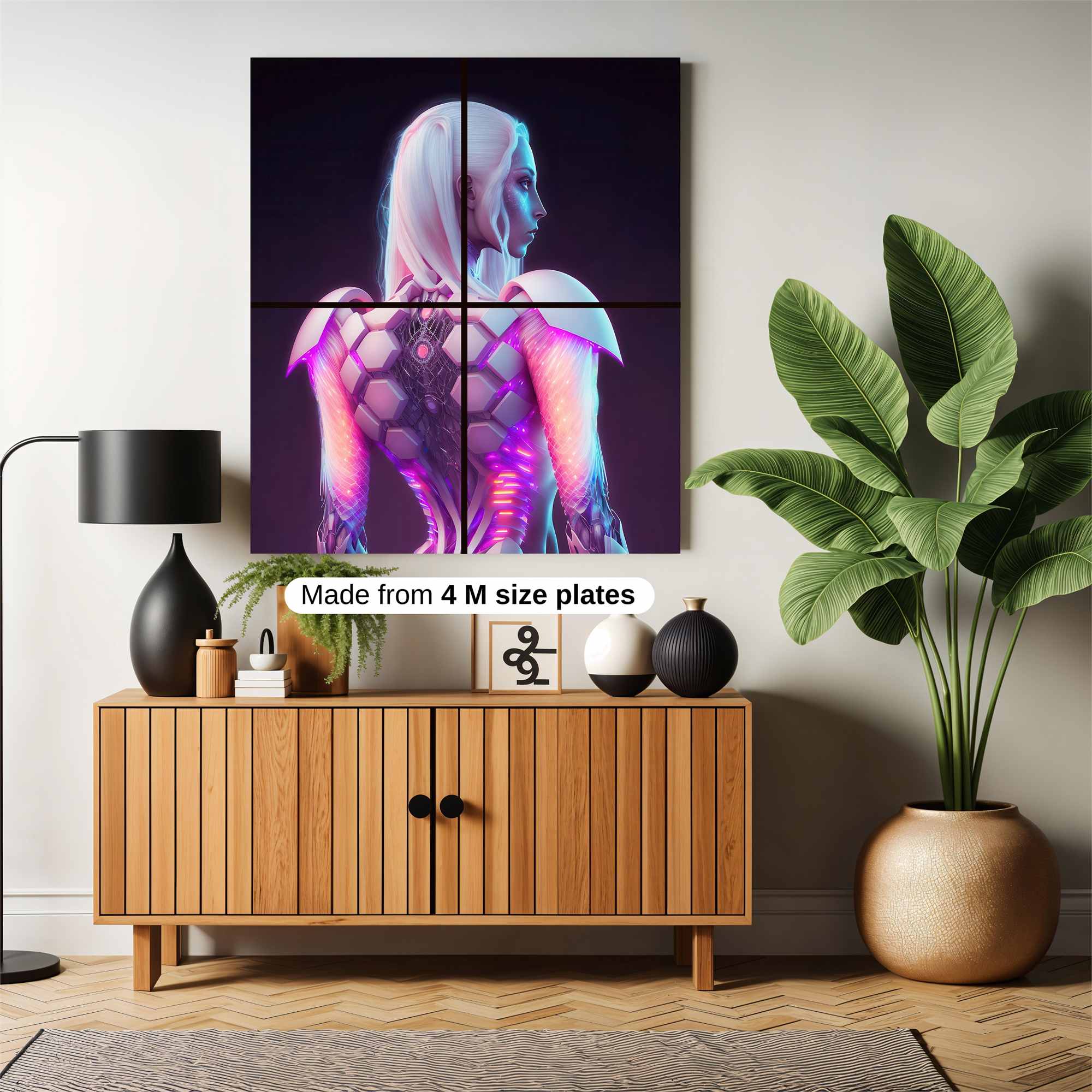 Cyber Enigma Safe Wall Magnetic / M