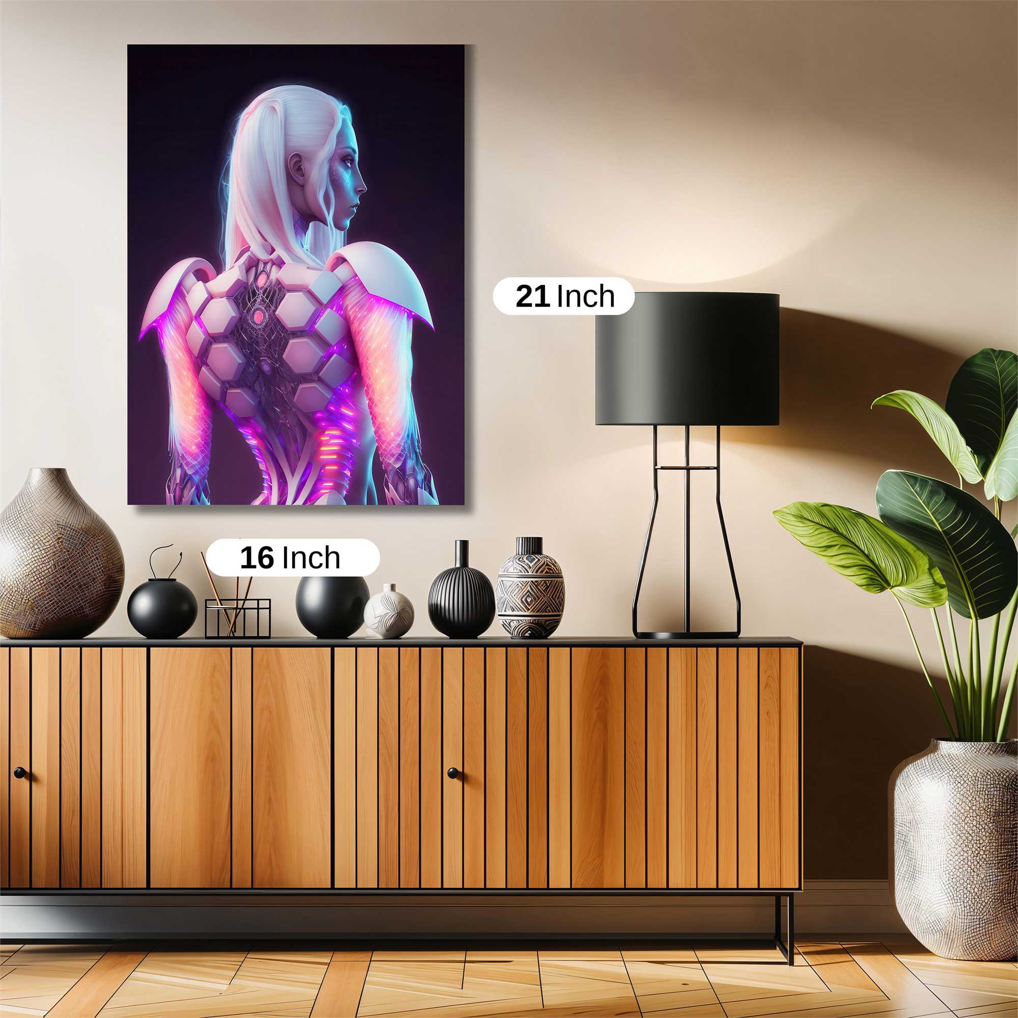 Cyber Enigma Safe Wall Magnetic / M