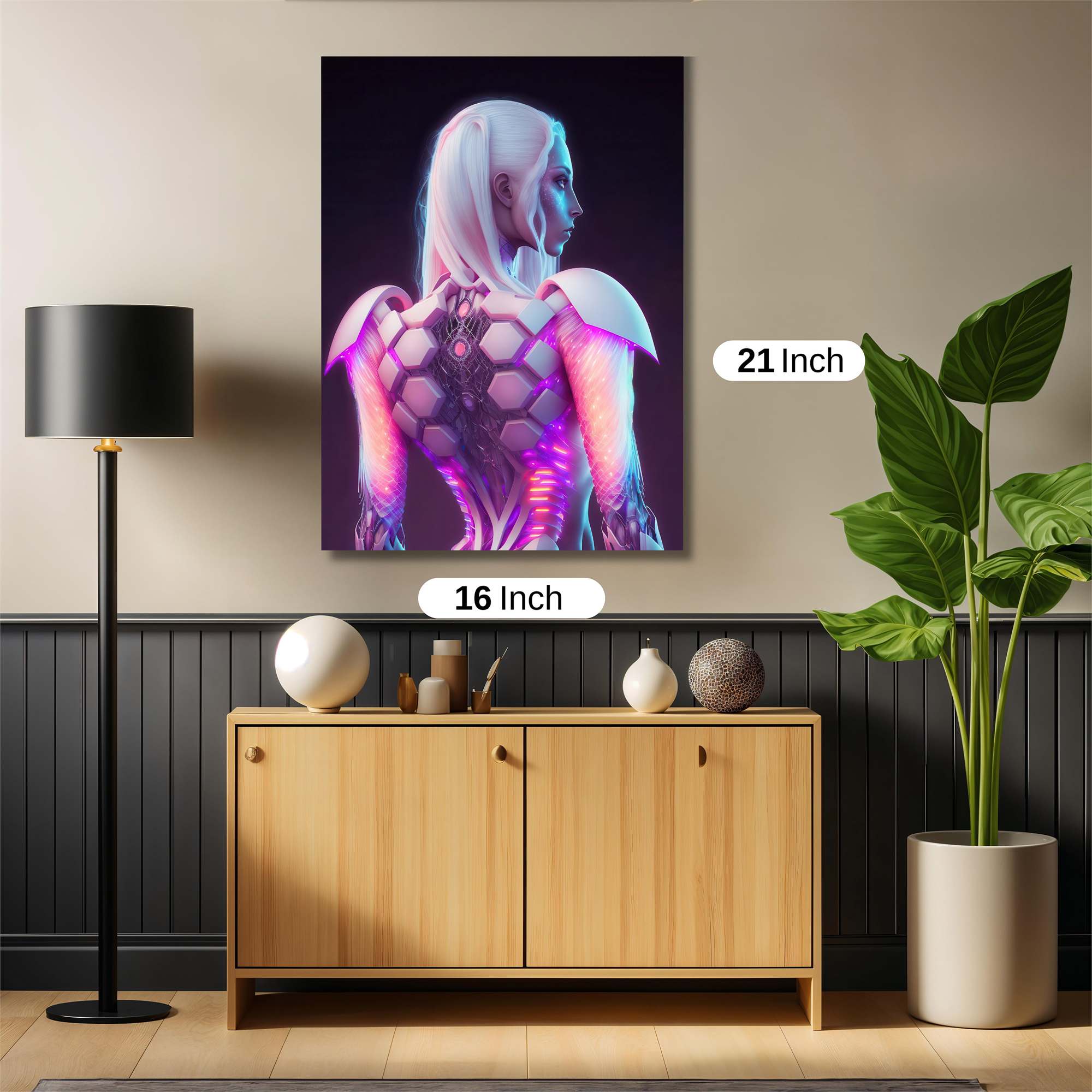 Cyber Enigma Safe Wall Magnetic / M