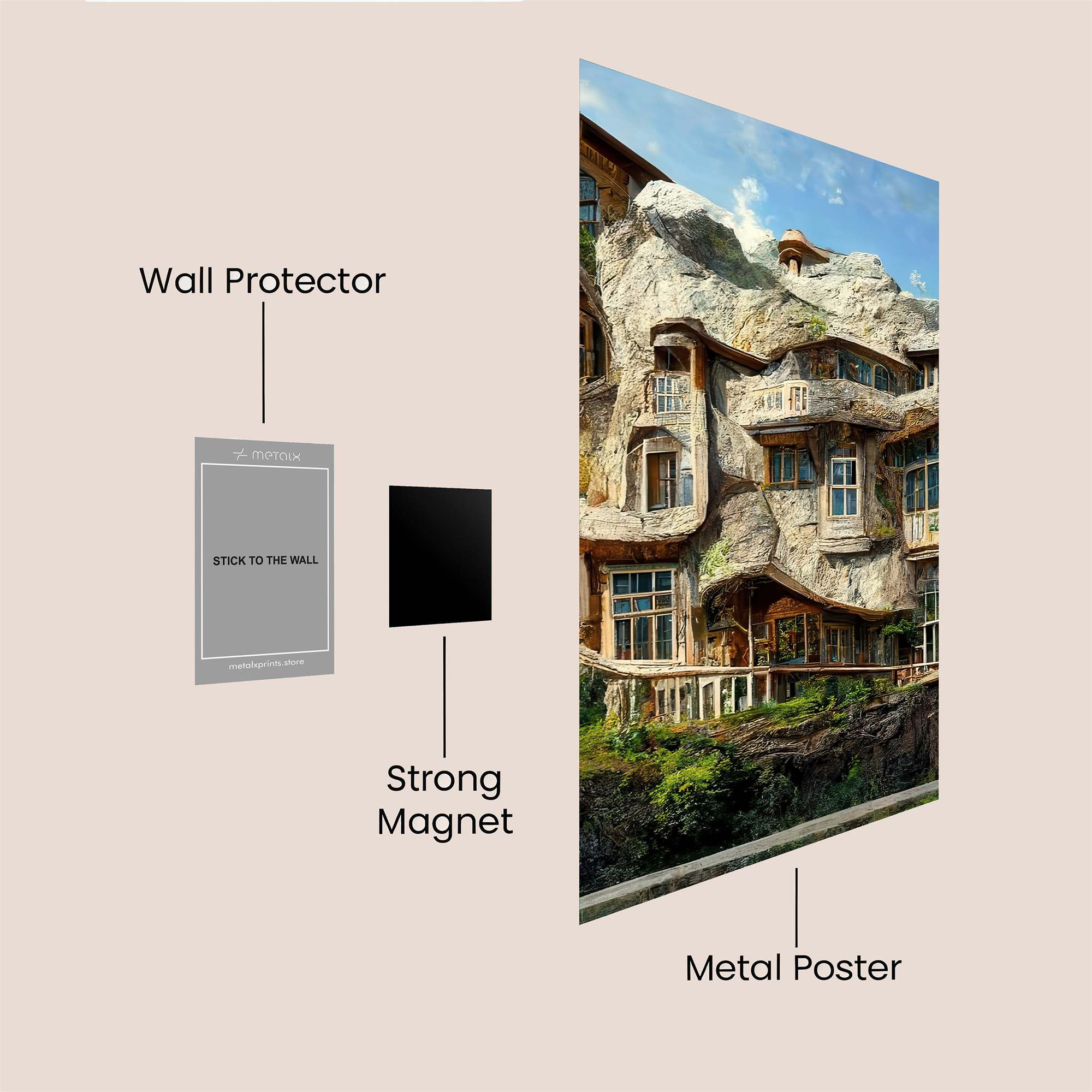 RockFantasy Safe Wall Magnetic / M