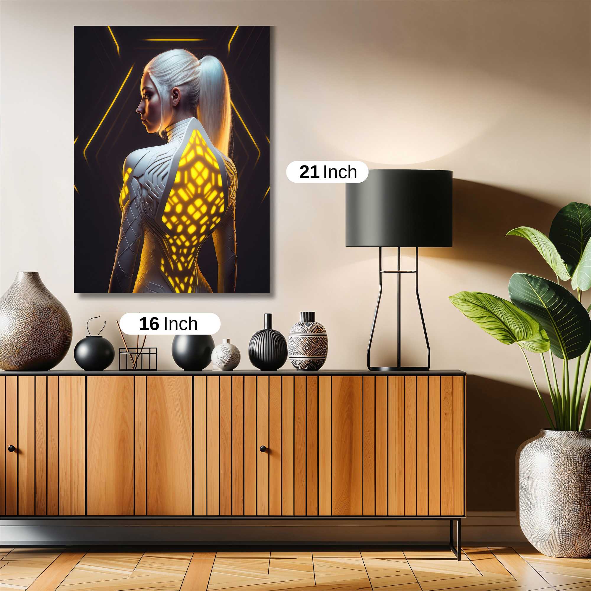 Cyber Lumina Safe Wall Magnetic / M