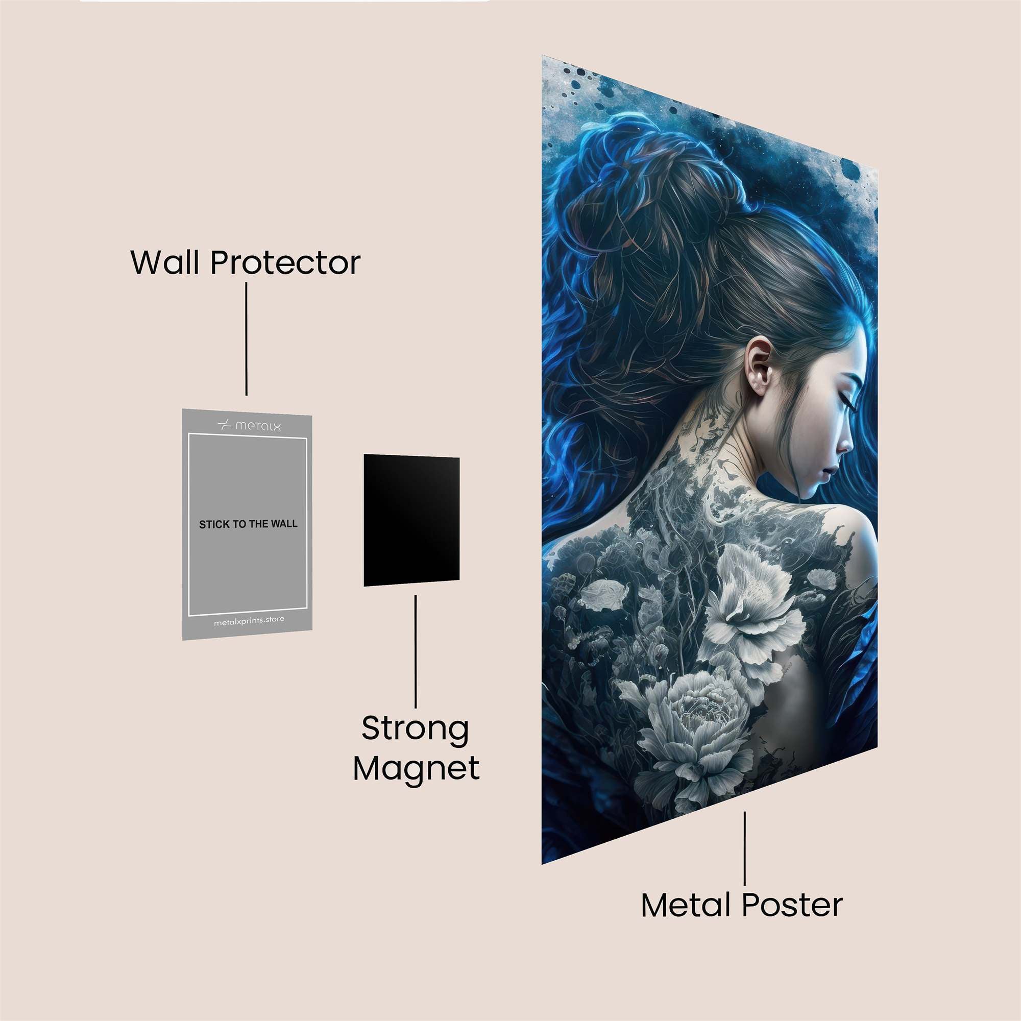 Lunar Enigma Safe Wall Magnetic / M
