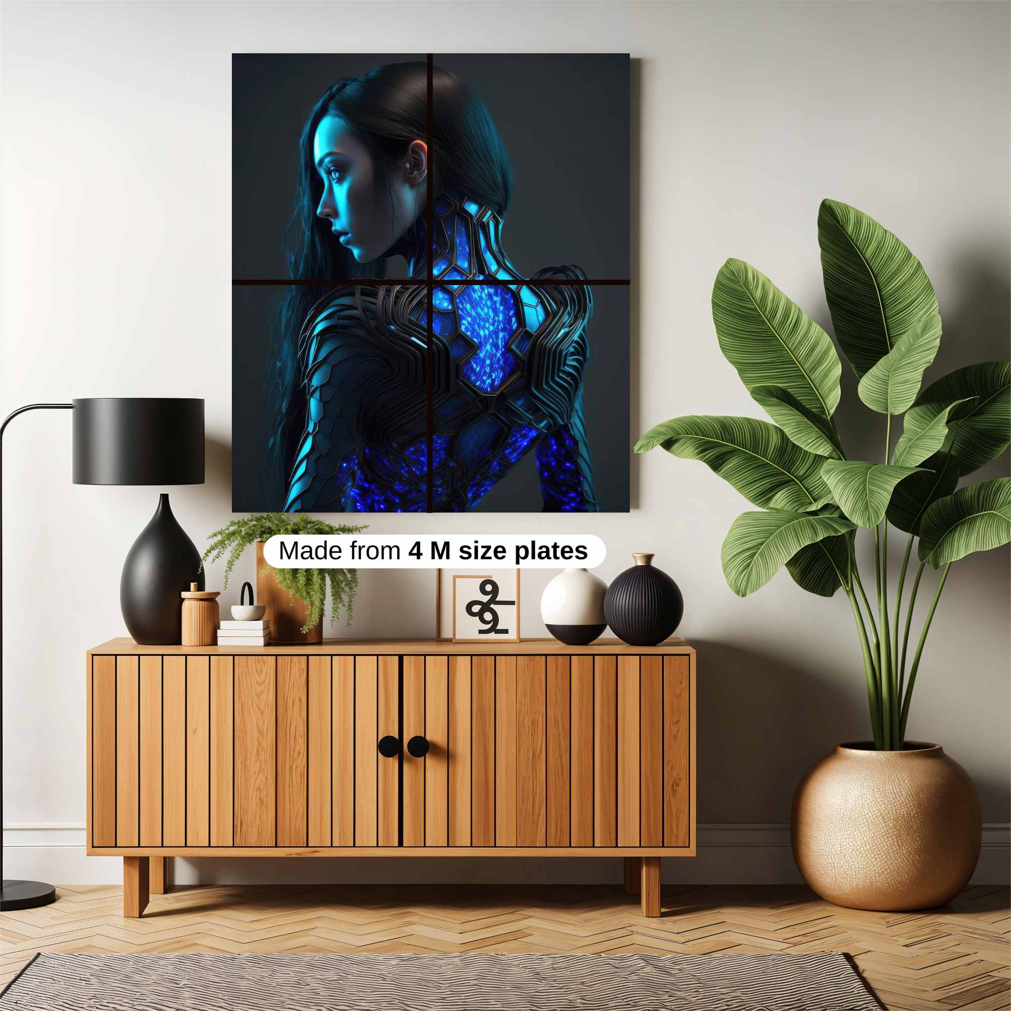 Cyber Enigma Safe Wall Magnetic / M