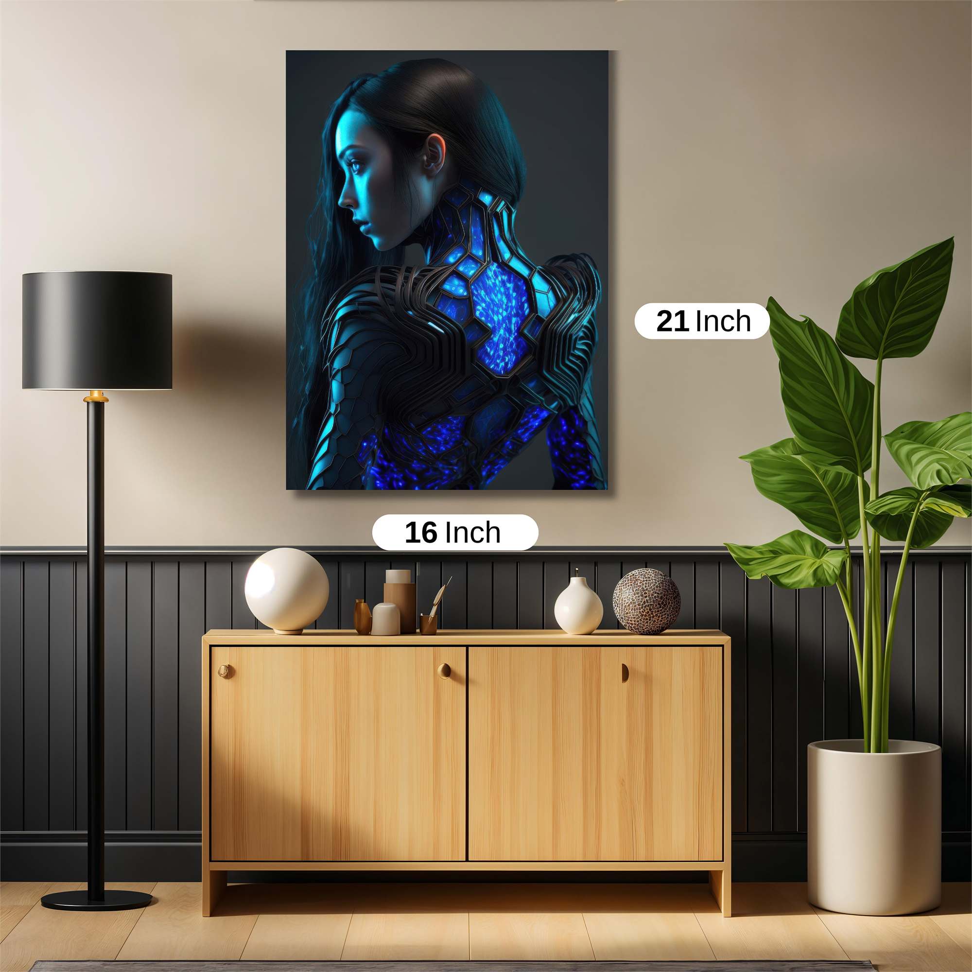 Cyber Enigma Safe Wall Magnetic / M