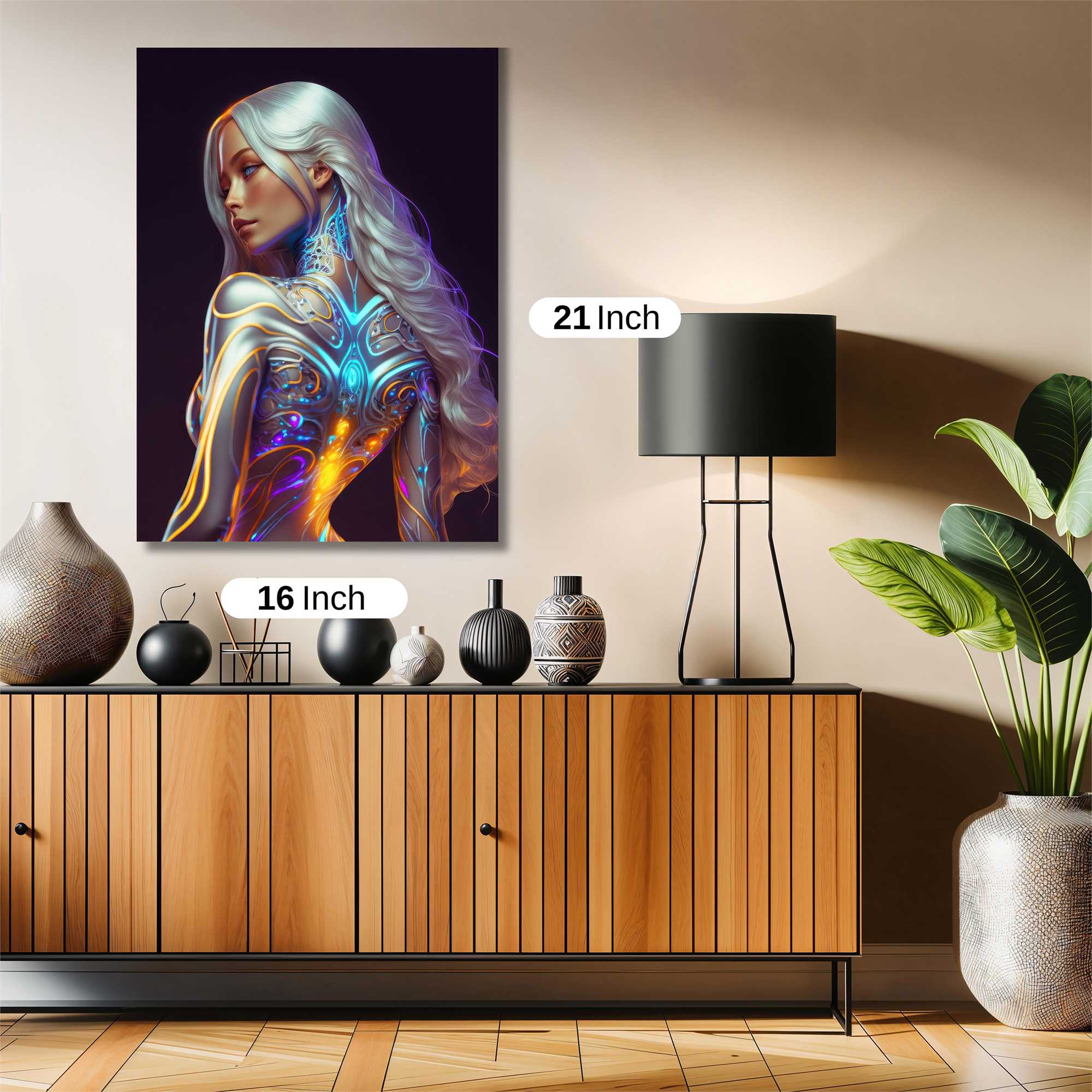 Cyber Enigma Safe Wall Magnetic / M