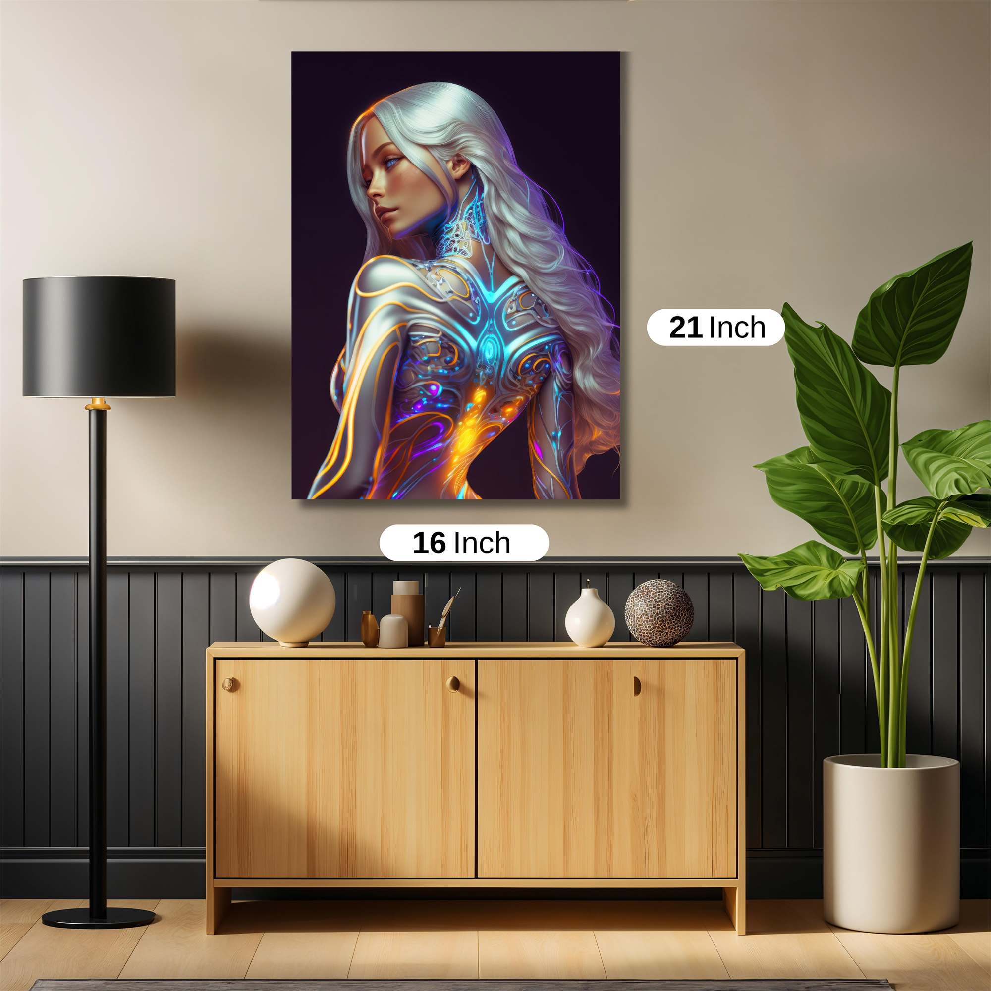 Cyber Enigma Safe Wall Magnetic / M