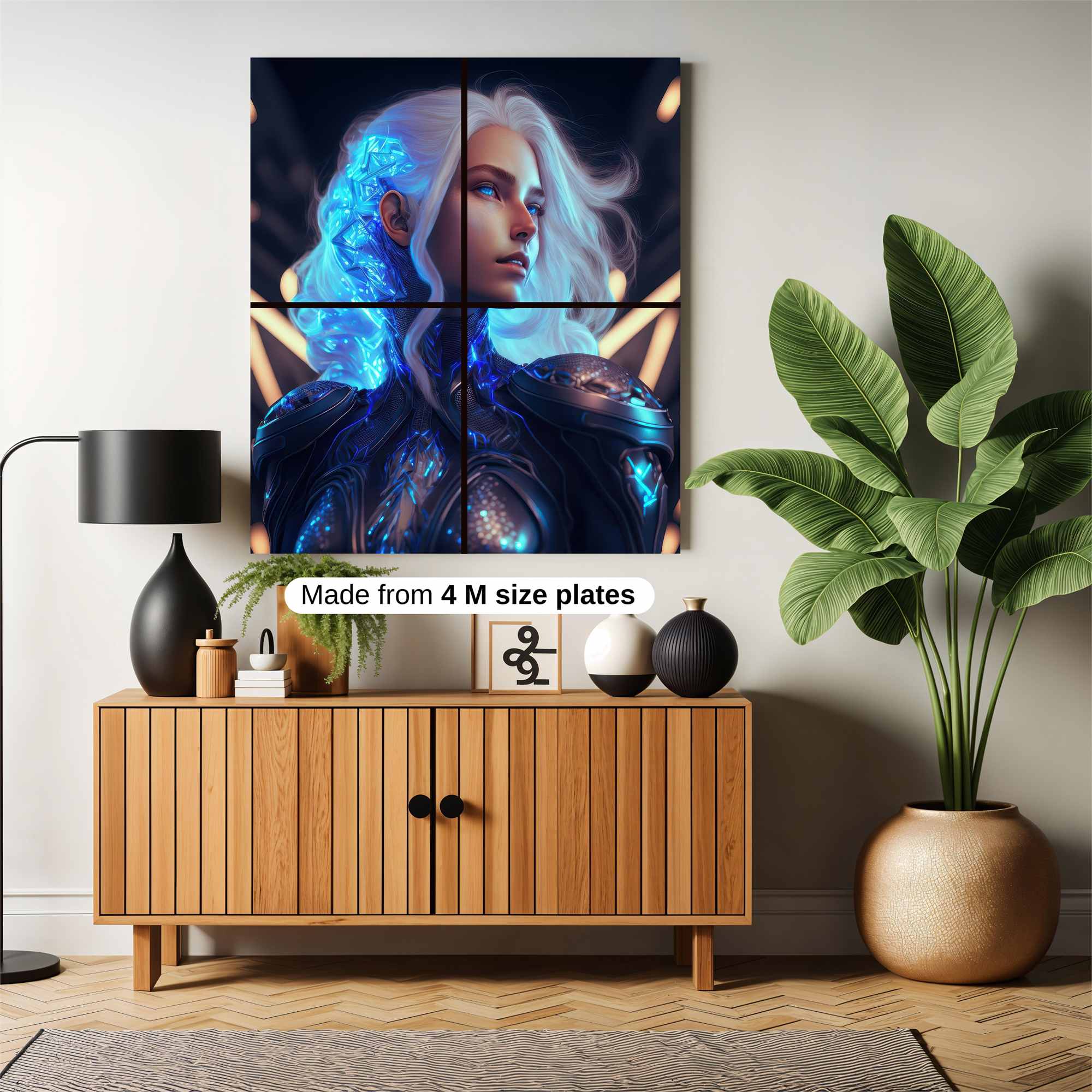 Luna Serene Safe Wall Magnetic / M