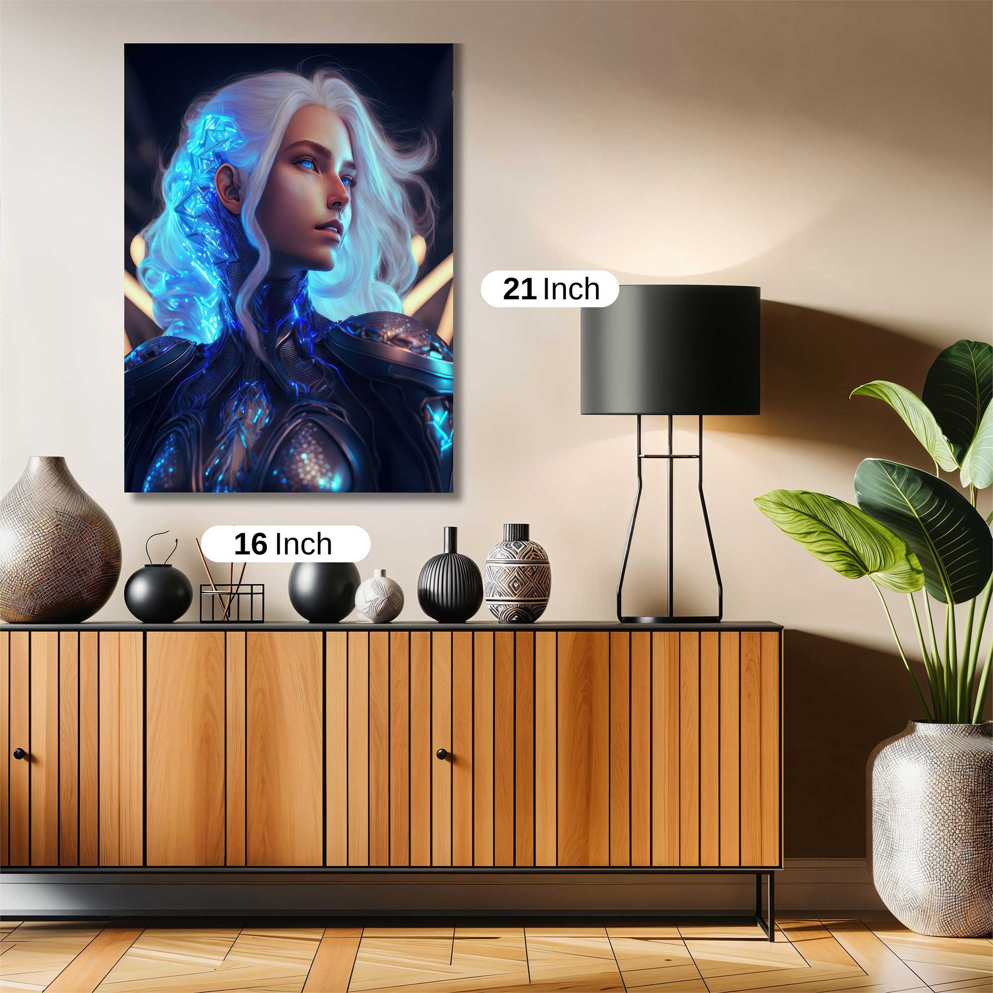 Luna Serene Safe Wall Magnetic / M