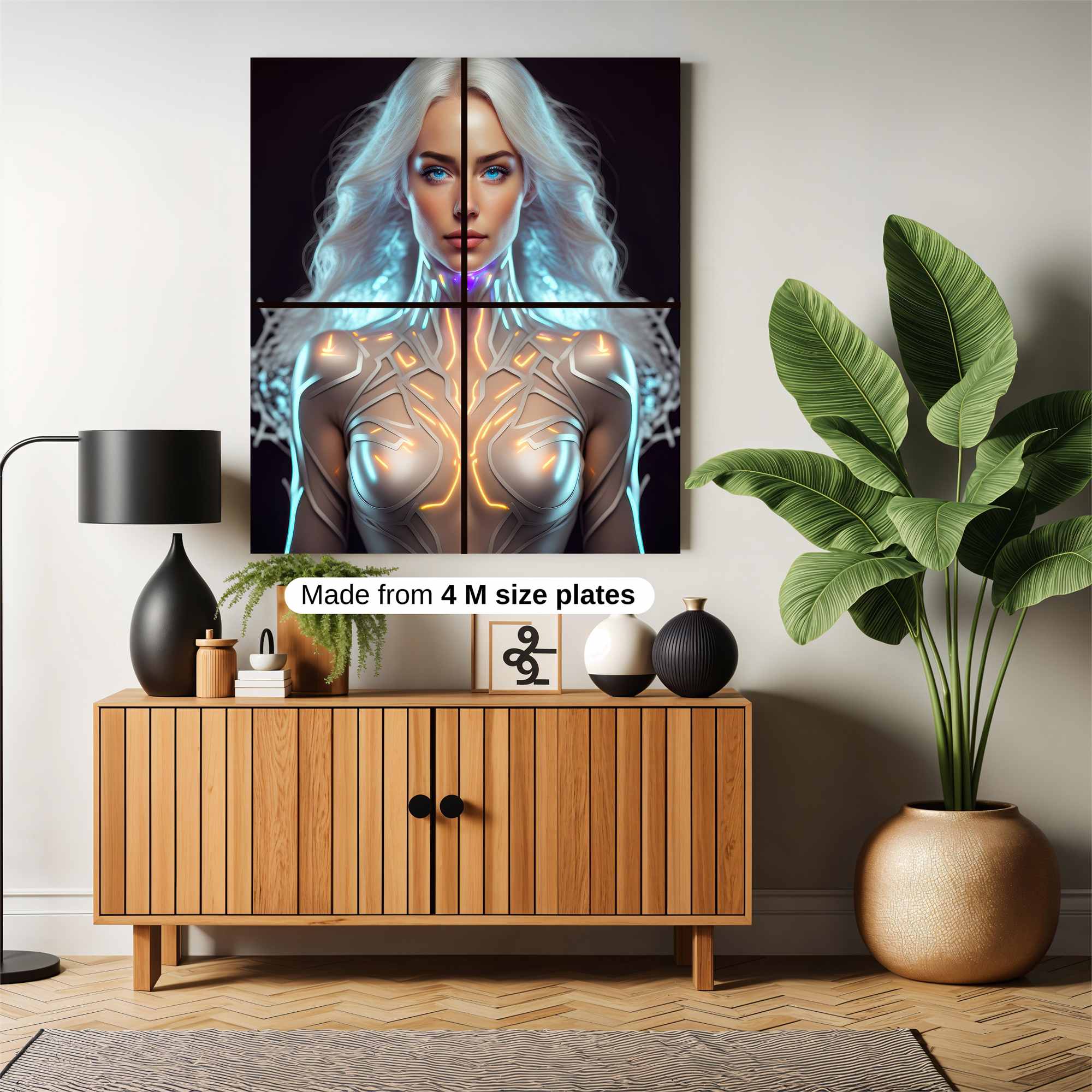 Cyber Enchantress Safe Wall Magnetic / M