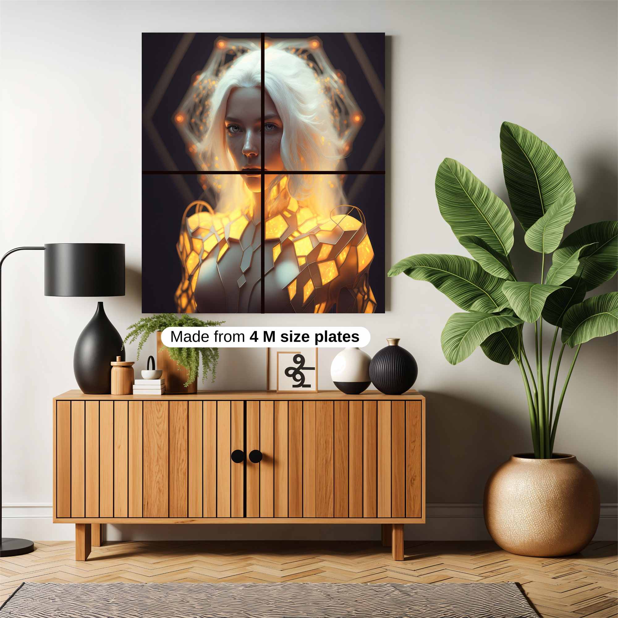 Crystal Radiance Safe Wall Magnetic / M