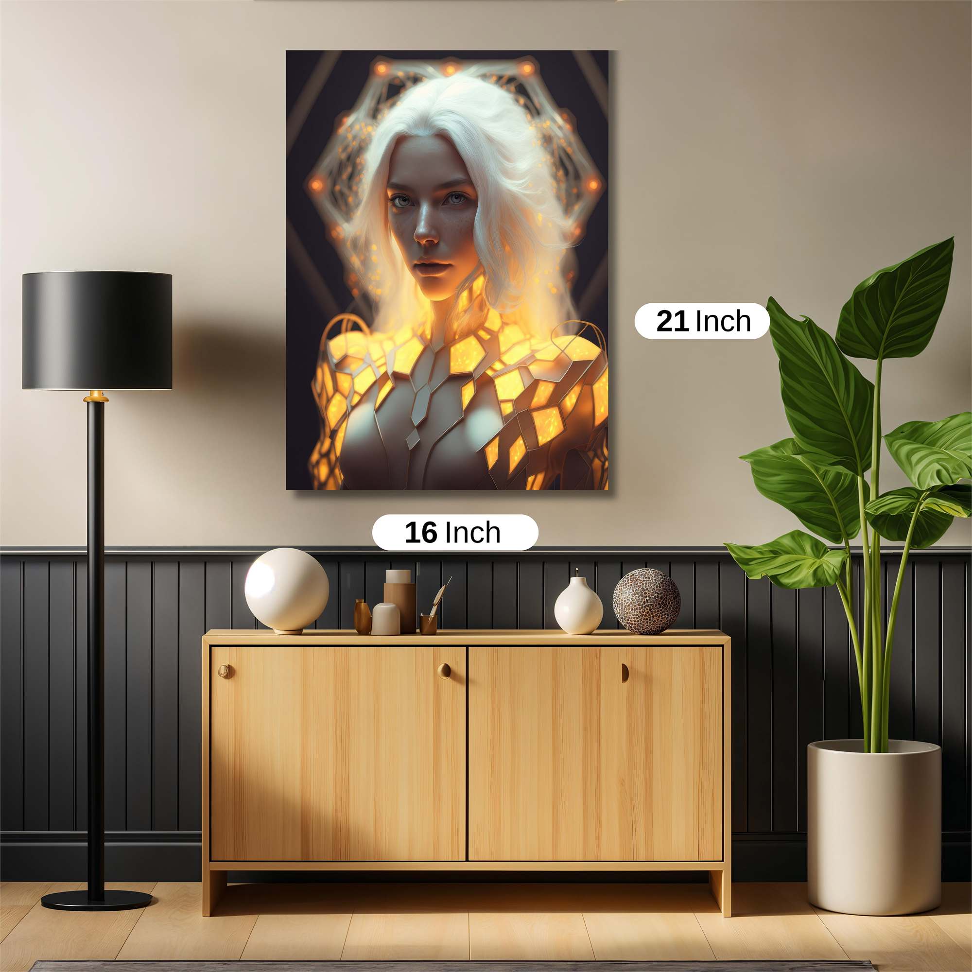 Crystal Radiance Safe Wall Magnetic / M