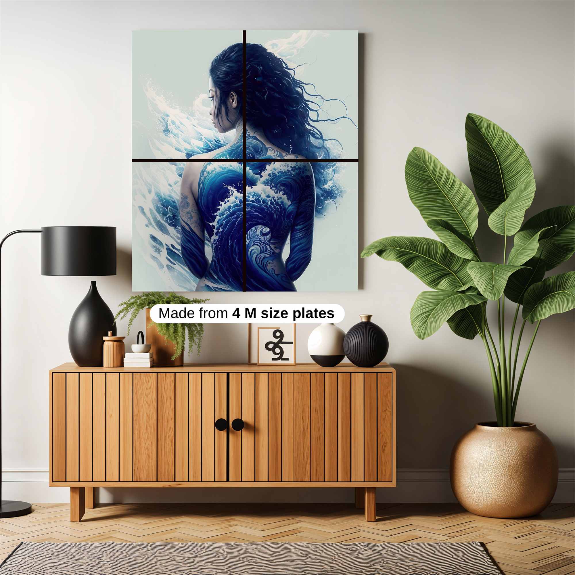 Wave Serenity Safe Wall Magnetic / M