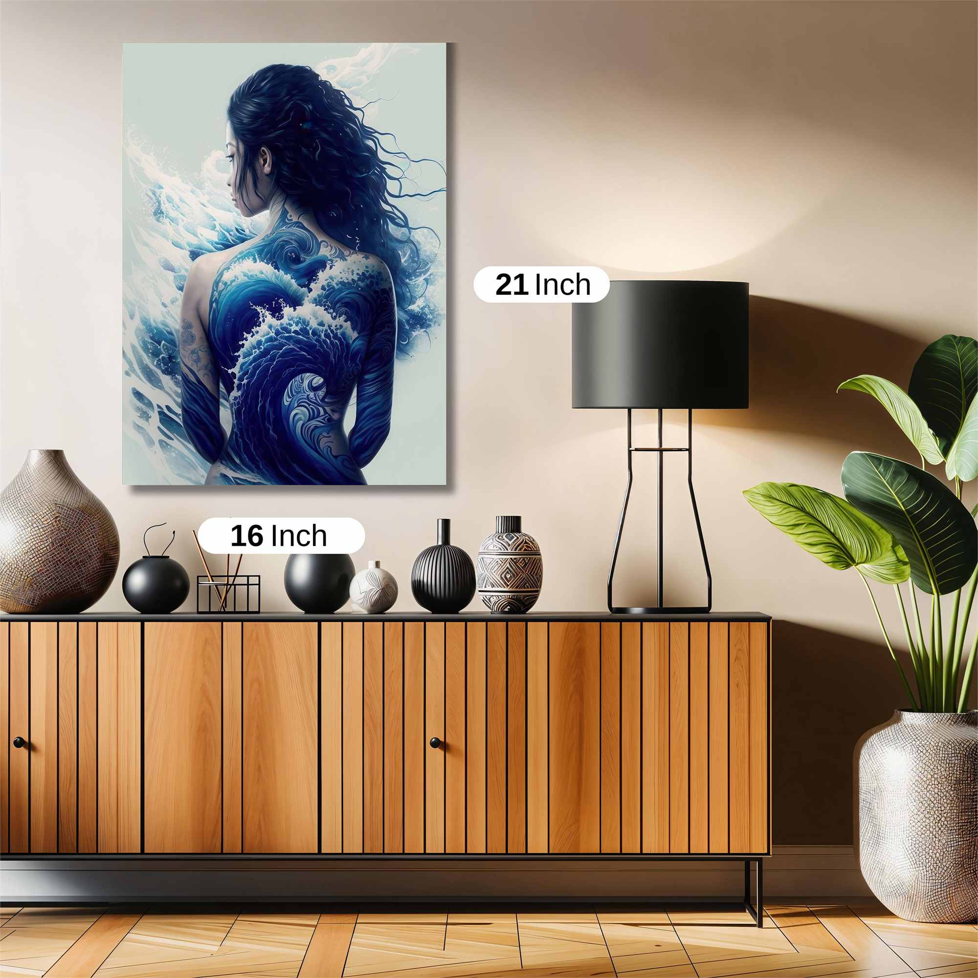 Wave Serenity Safe Wall Magnetic / M