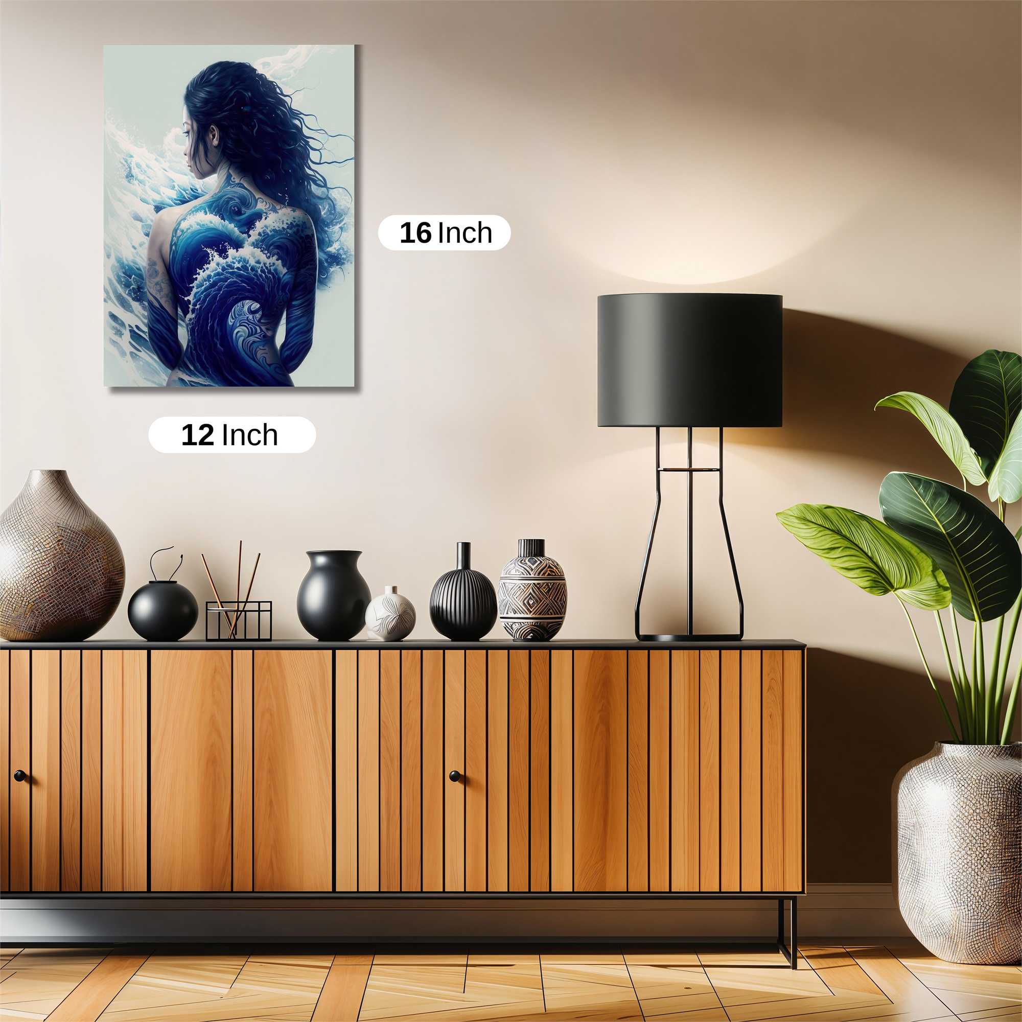 Wave Serenity Safe Wall Magnetic / M