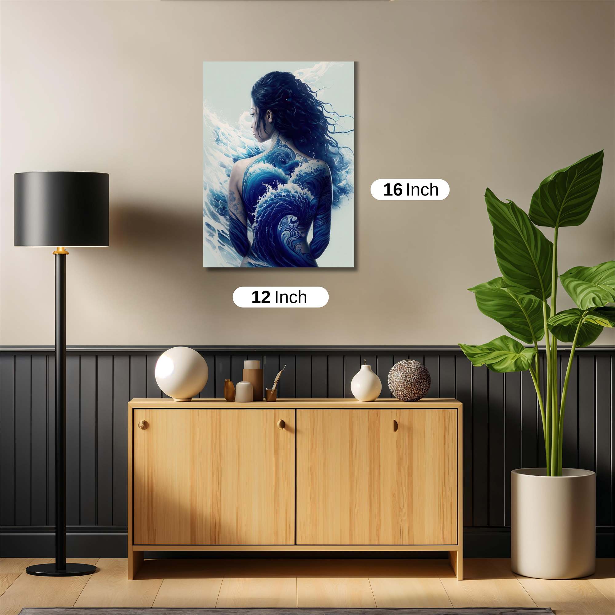 Wave Serenity Safe Wall Magnetic / M