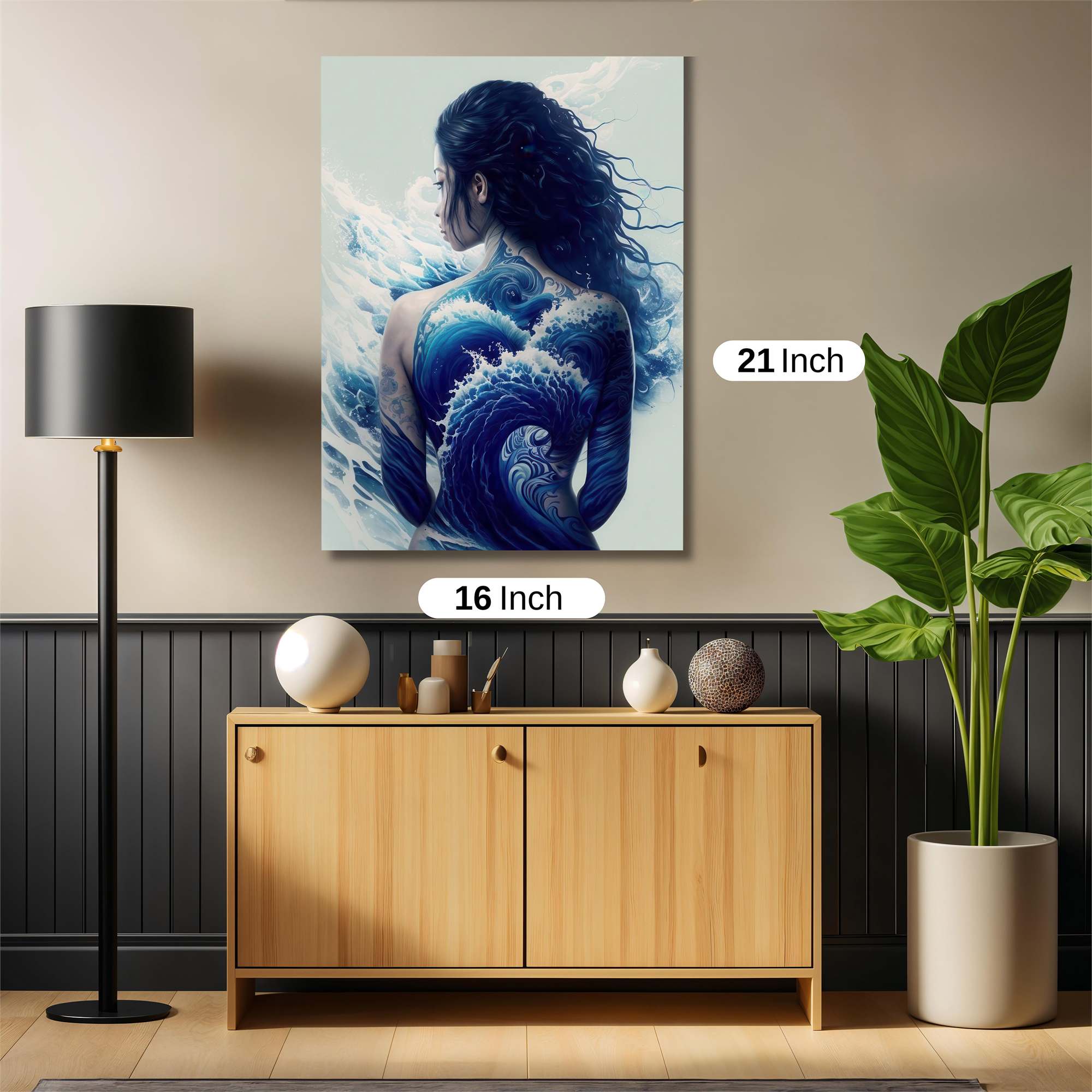 Wave Serenity Safe Wall Magnetic / M