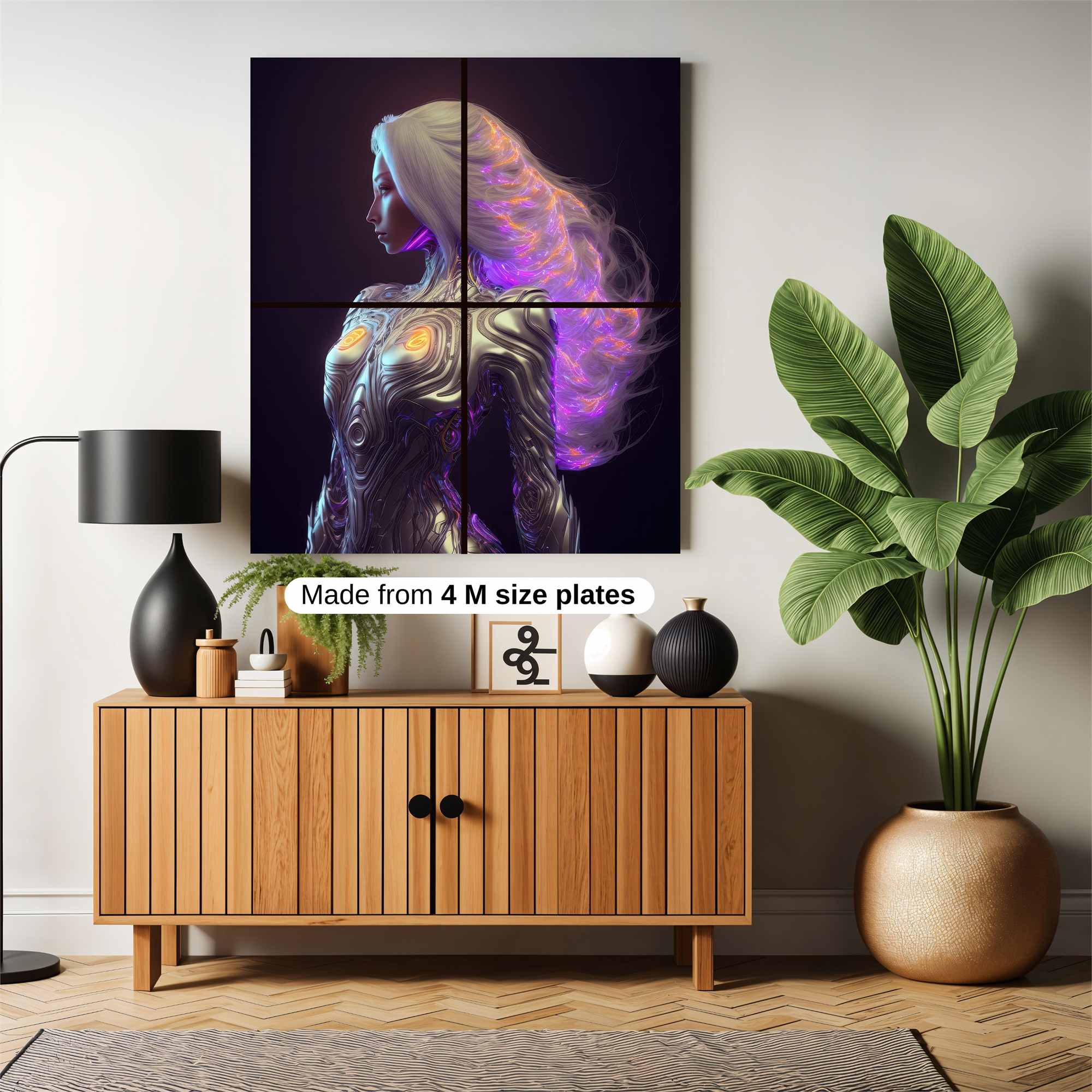 Cyber Enigma Safe Wall Magnetic / M