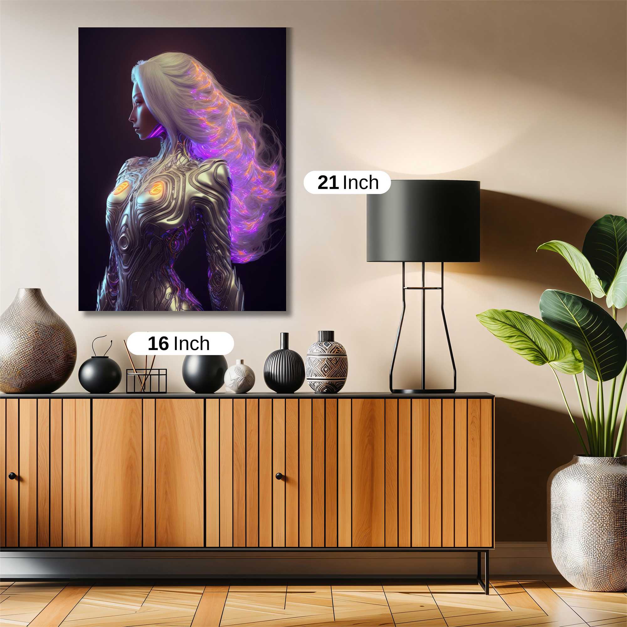 Cyber Enigma Safe Wall Magnetic / M