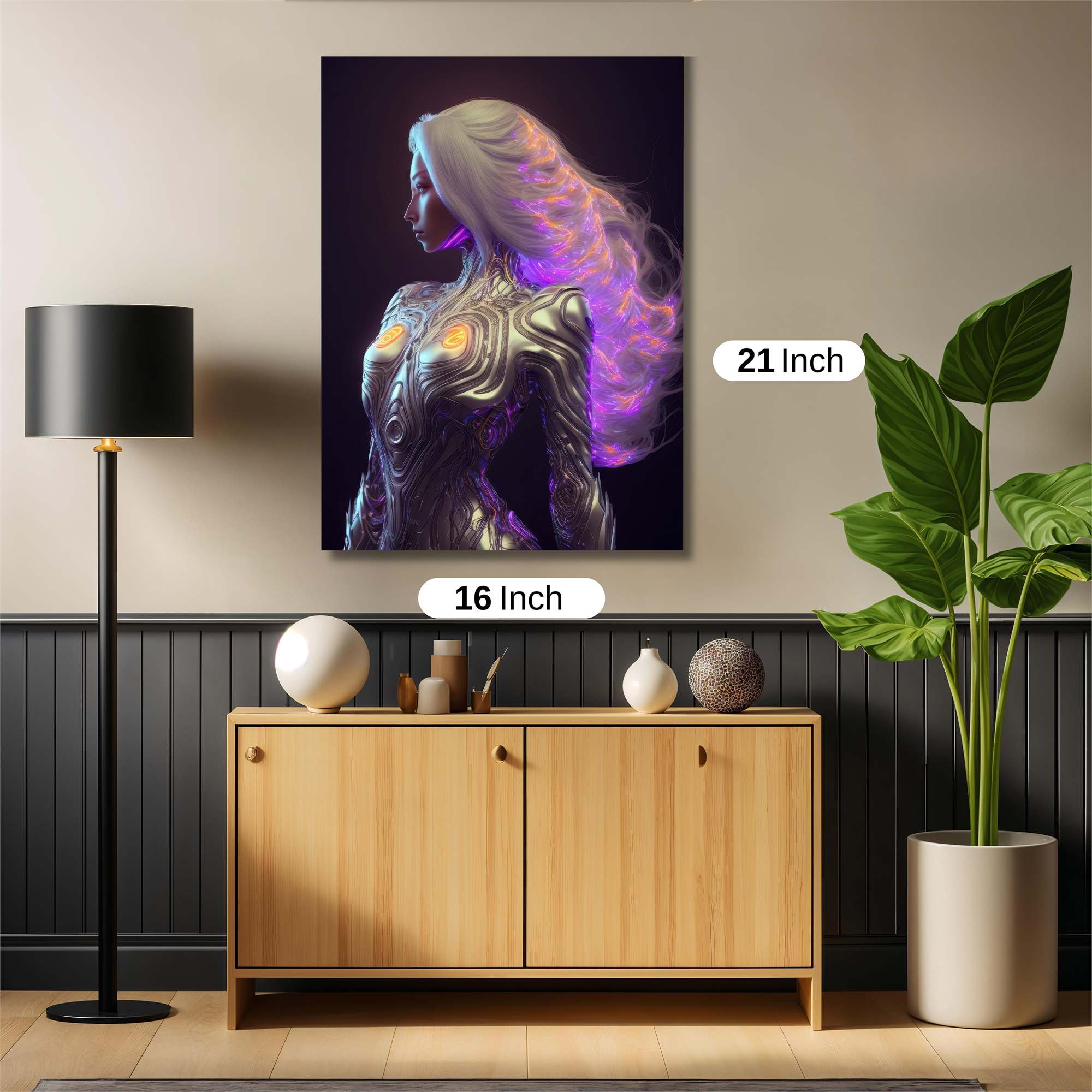 Cyber Enigma Safe Wall Magnetic / M