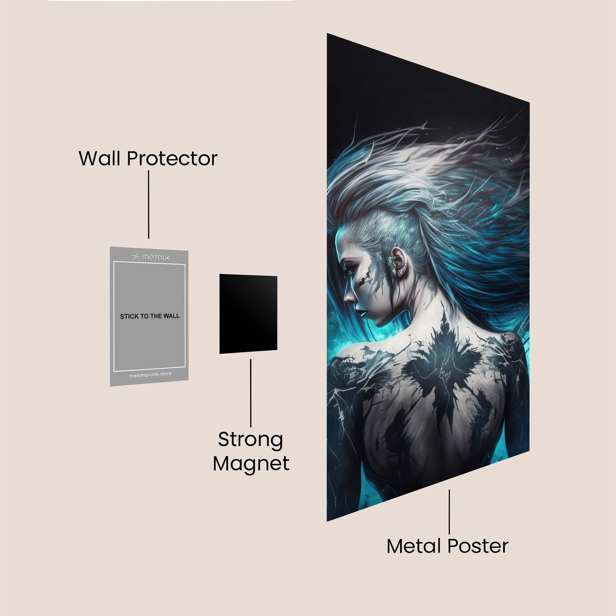 Ethereal Enigma Safe Wall Magnetic / M