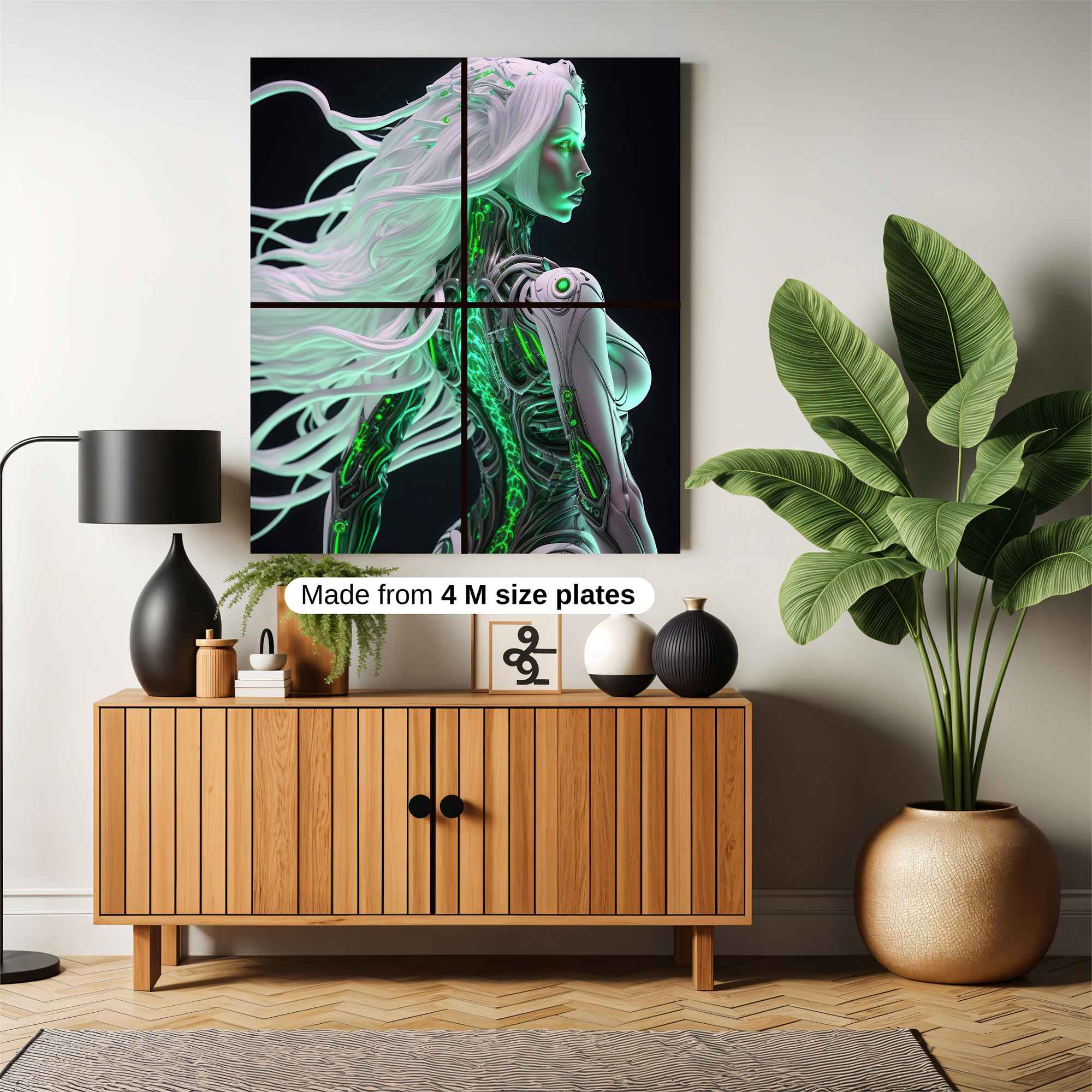 Cyber Enigma Safe Wall Magnetic / M