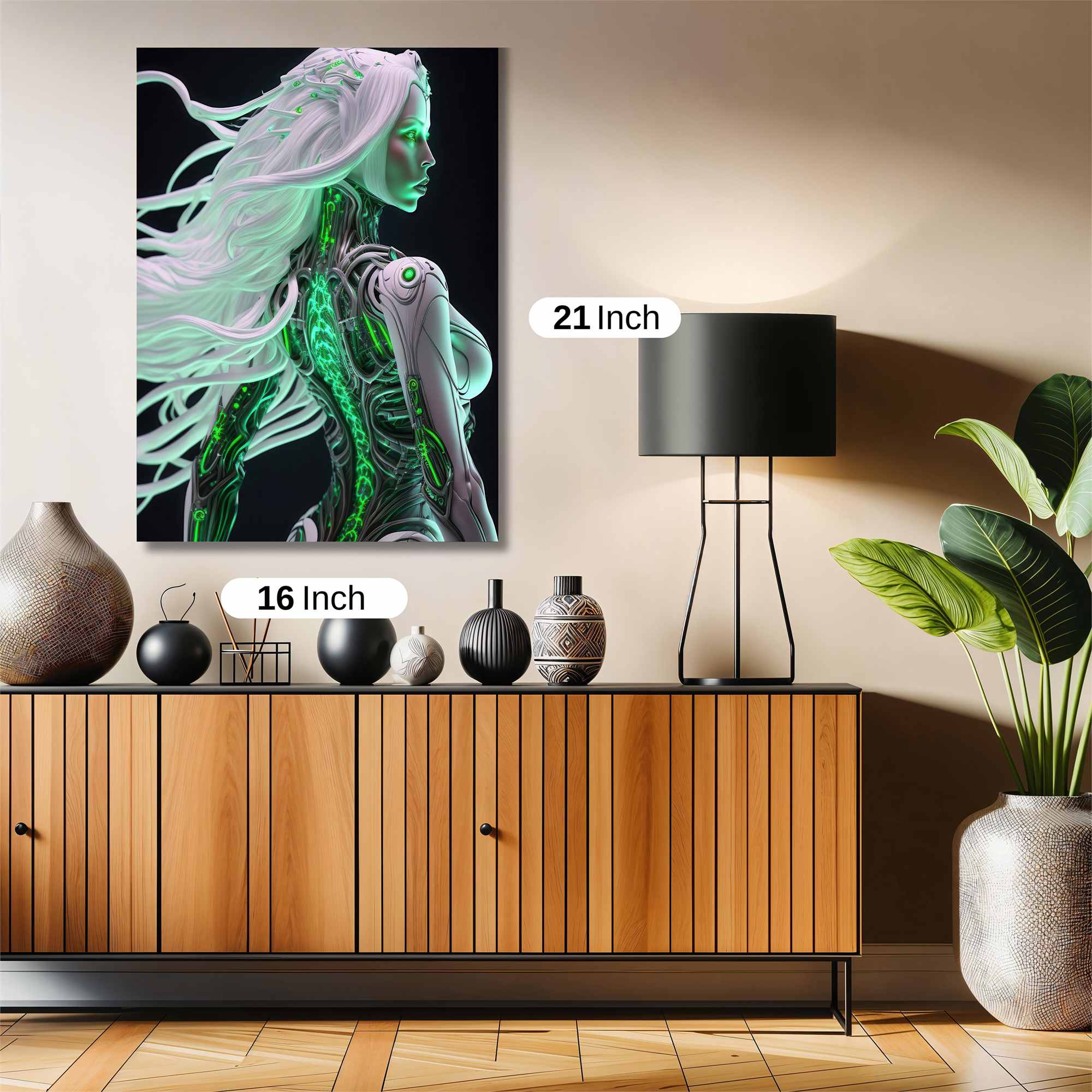 Cyber Enigma Safe Wall Magnetic / M