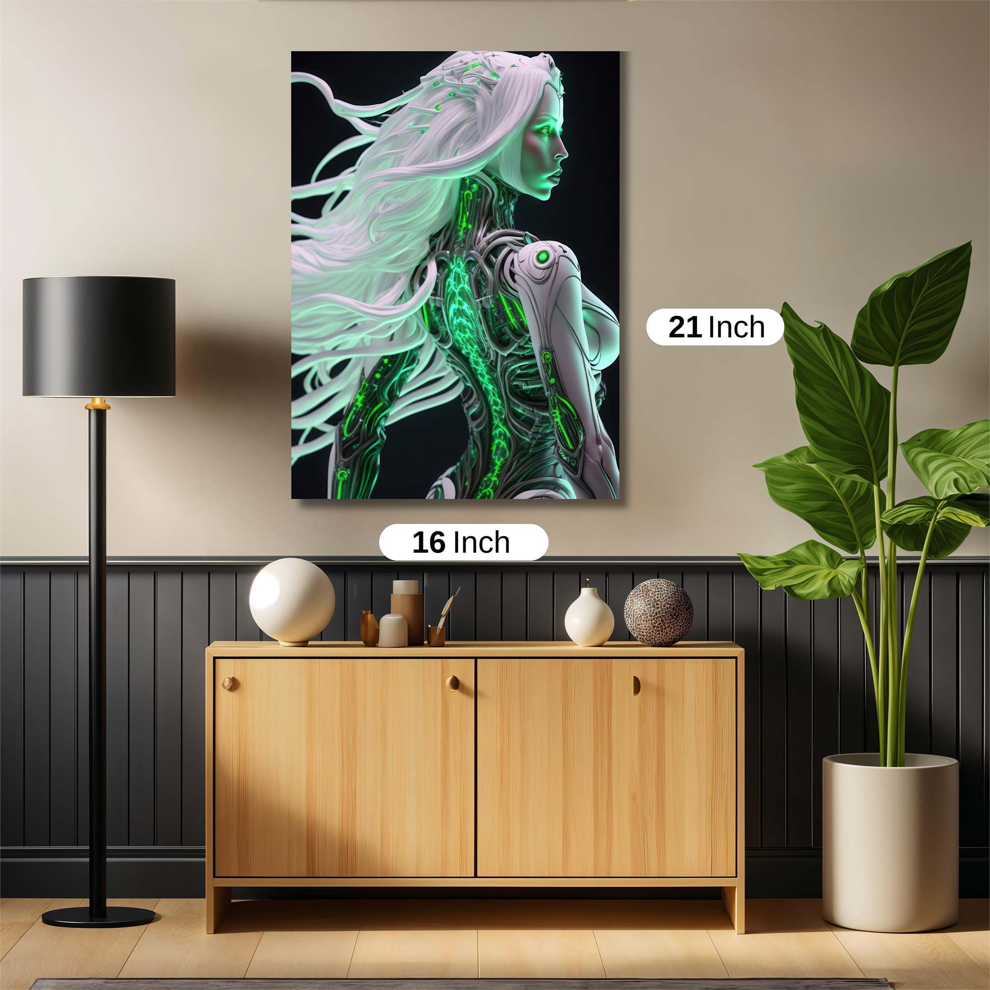 Cyber Enigma Safe Wall Magnetic / M