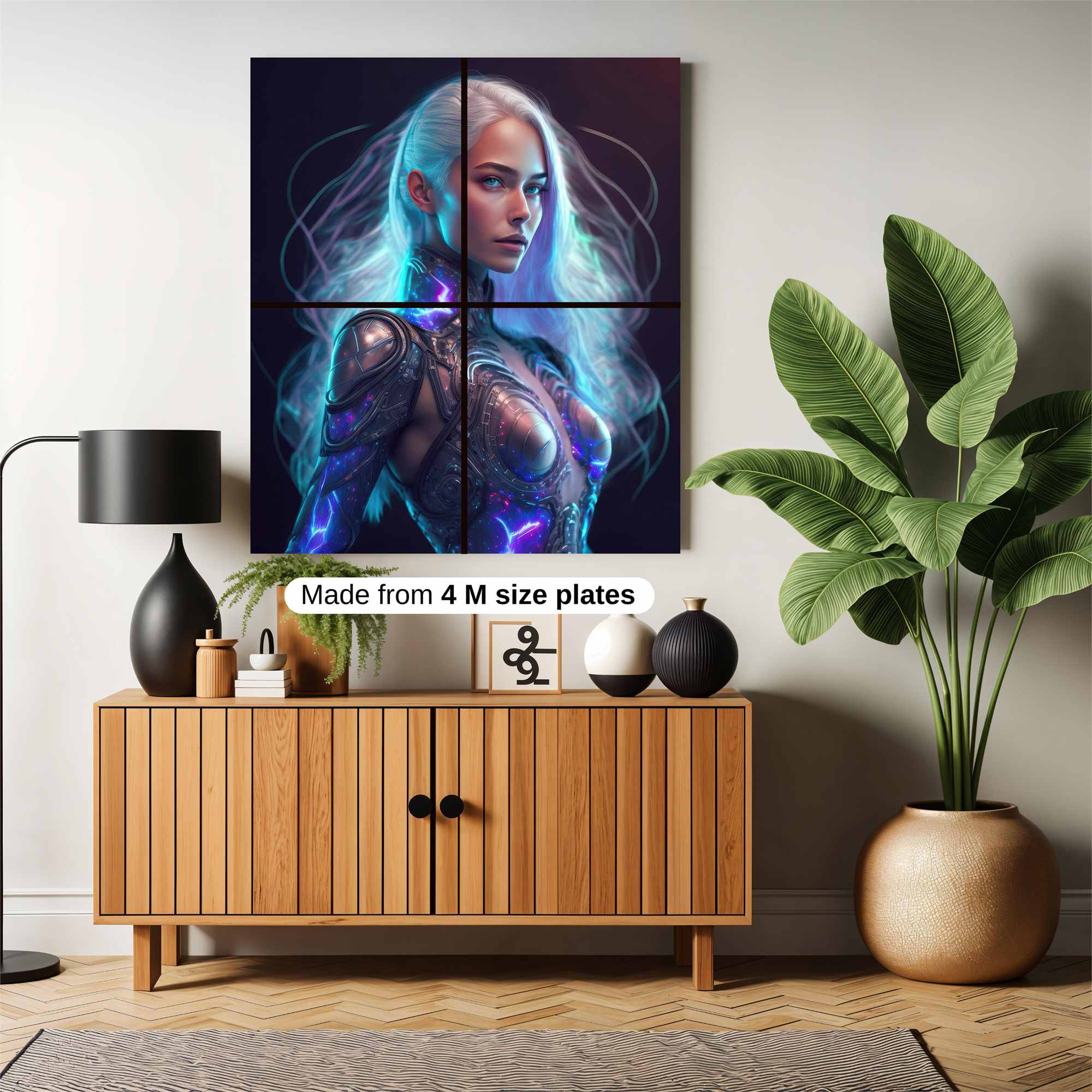 Cyber Enigma Safe Wall Magnetic / M