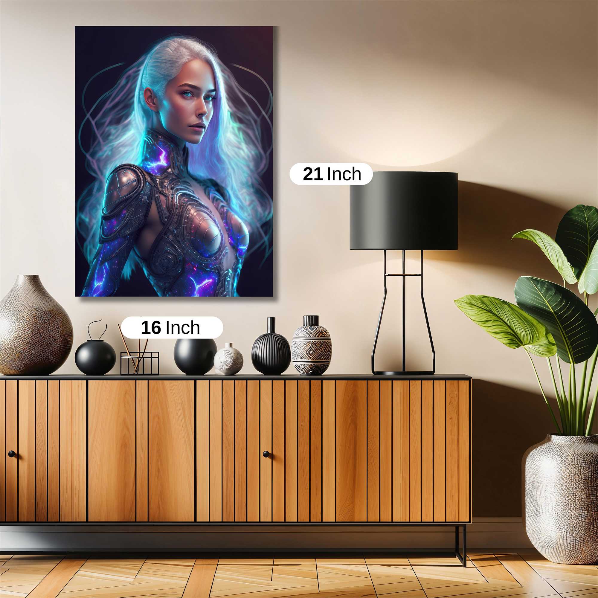 Cyber Enigma Safe Wall Magnetic / M