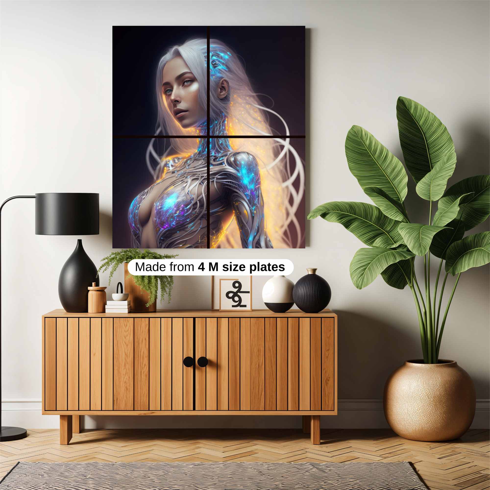 Cyber Enigma Safe Wall Magnetic / M