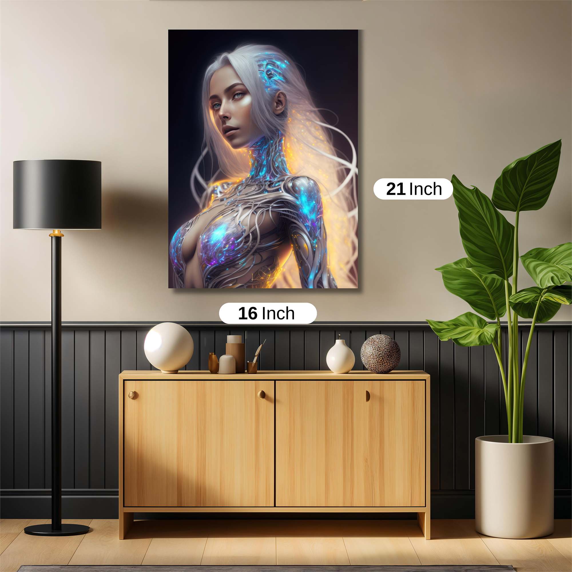 Cyber Enigma Safe Wall Magnetic / M