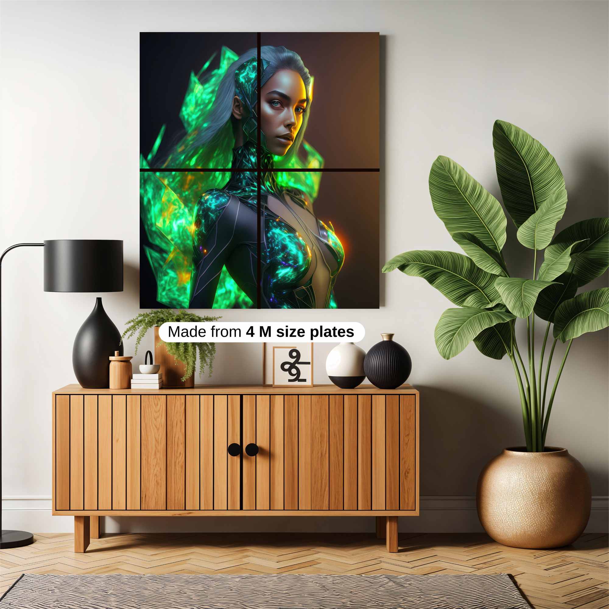Cyber Enchantress Safe Wall Magnetic / M