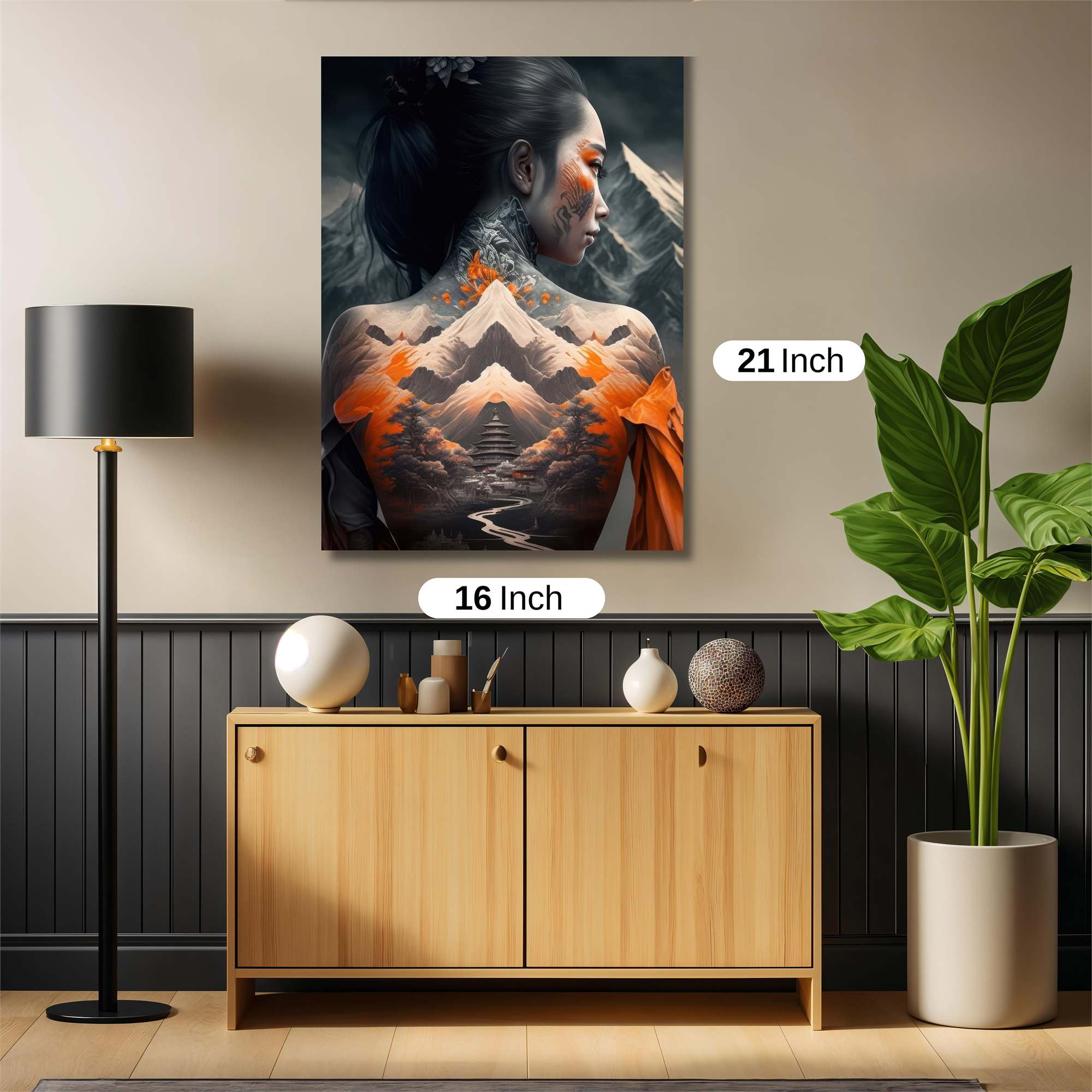 Mountain Majesty Safe Wall Magnetic / M