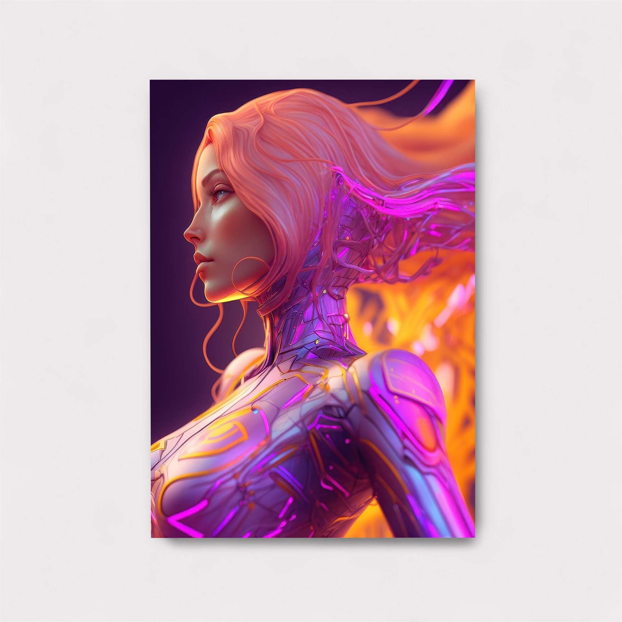 Cyber Serenity Safe Wall Magnetic / M