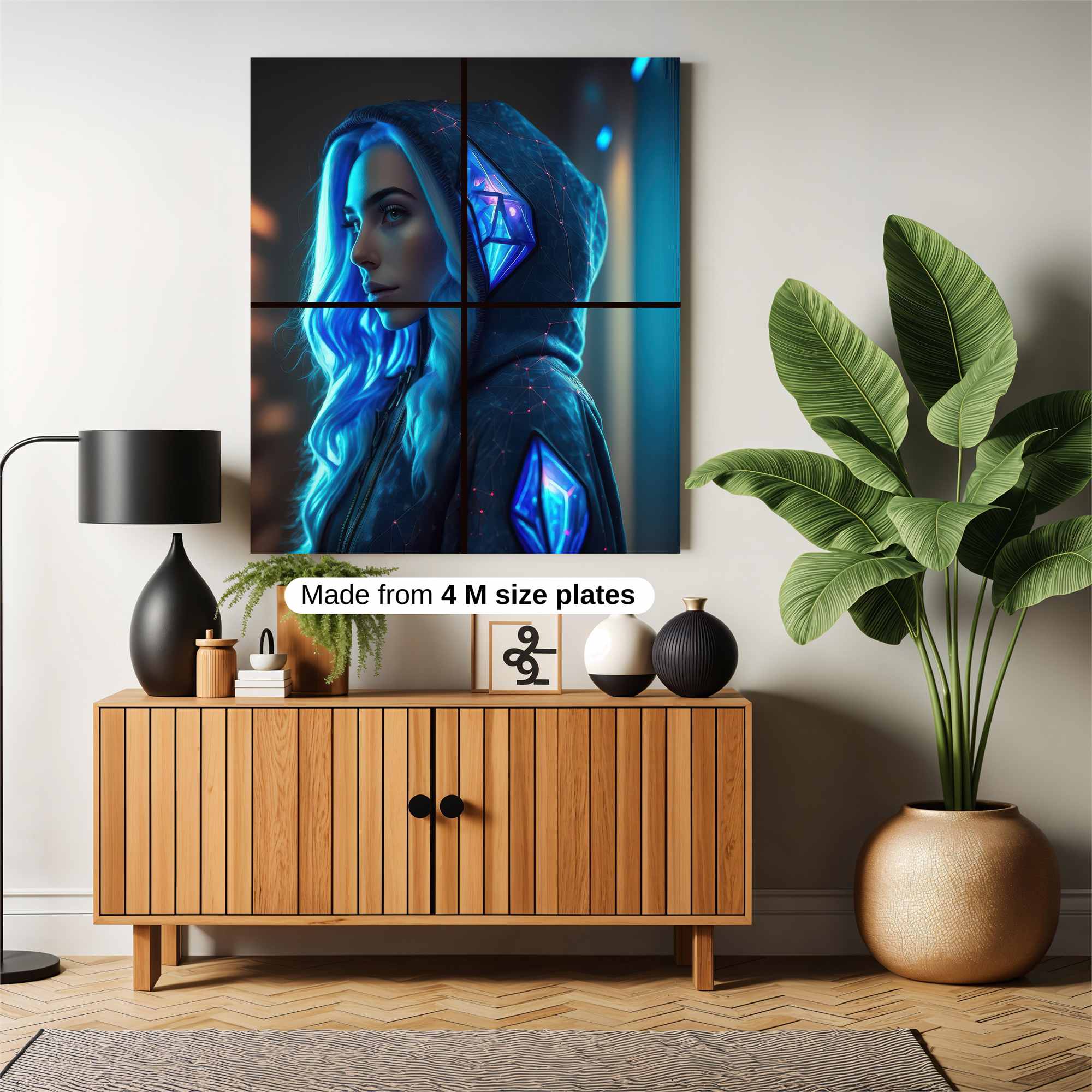 Mystic Glow Safe Wall Magnetic / M
