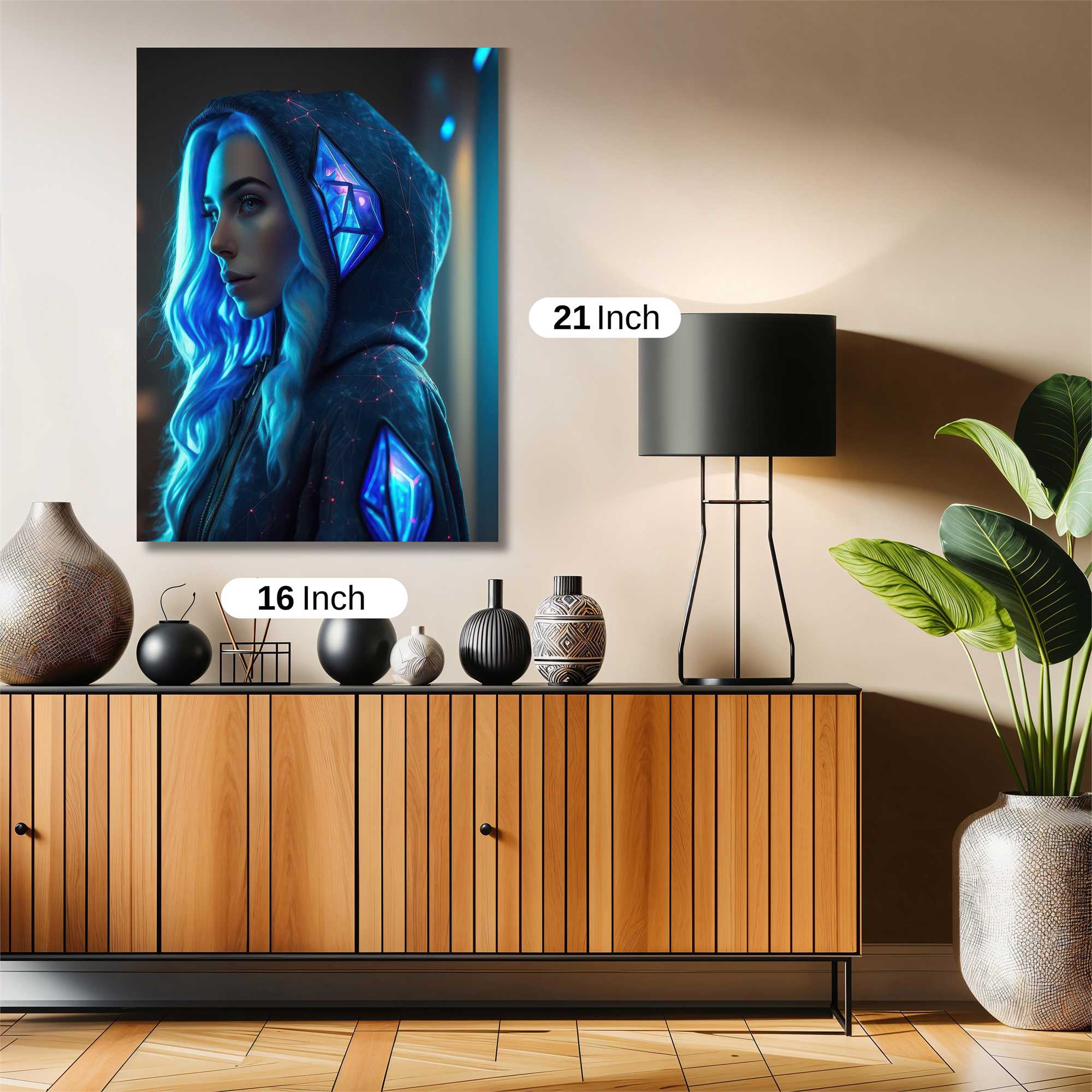Mystic Glow Safe Wall Magnetic / M